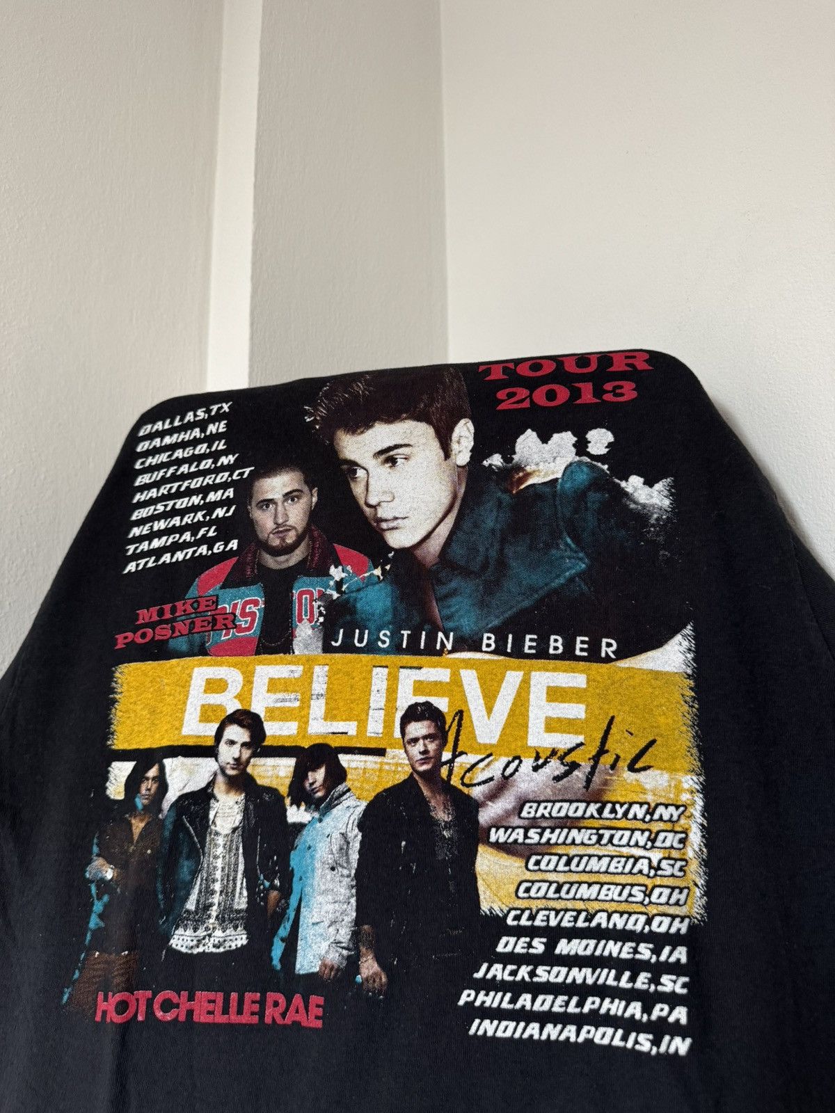 Band Tees × Rap Tees × Vintage Vintage Justin bieber - believe tour t shirt 2012 Size US L / EU 52-54 / 3 - 2 Thumbnail