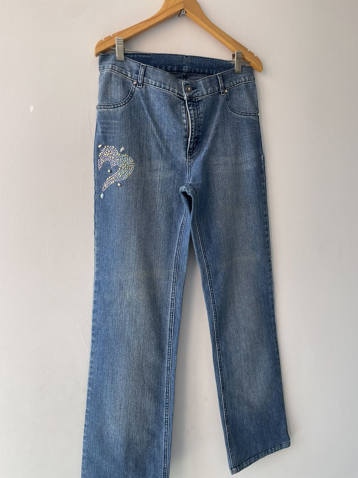 Vintage Red Apple jean Size 27" / US 4 / IT 40 - 12 Thumbnail