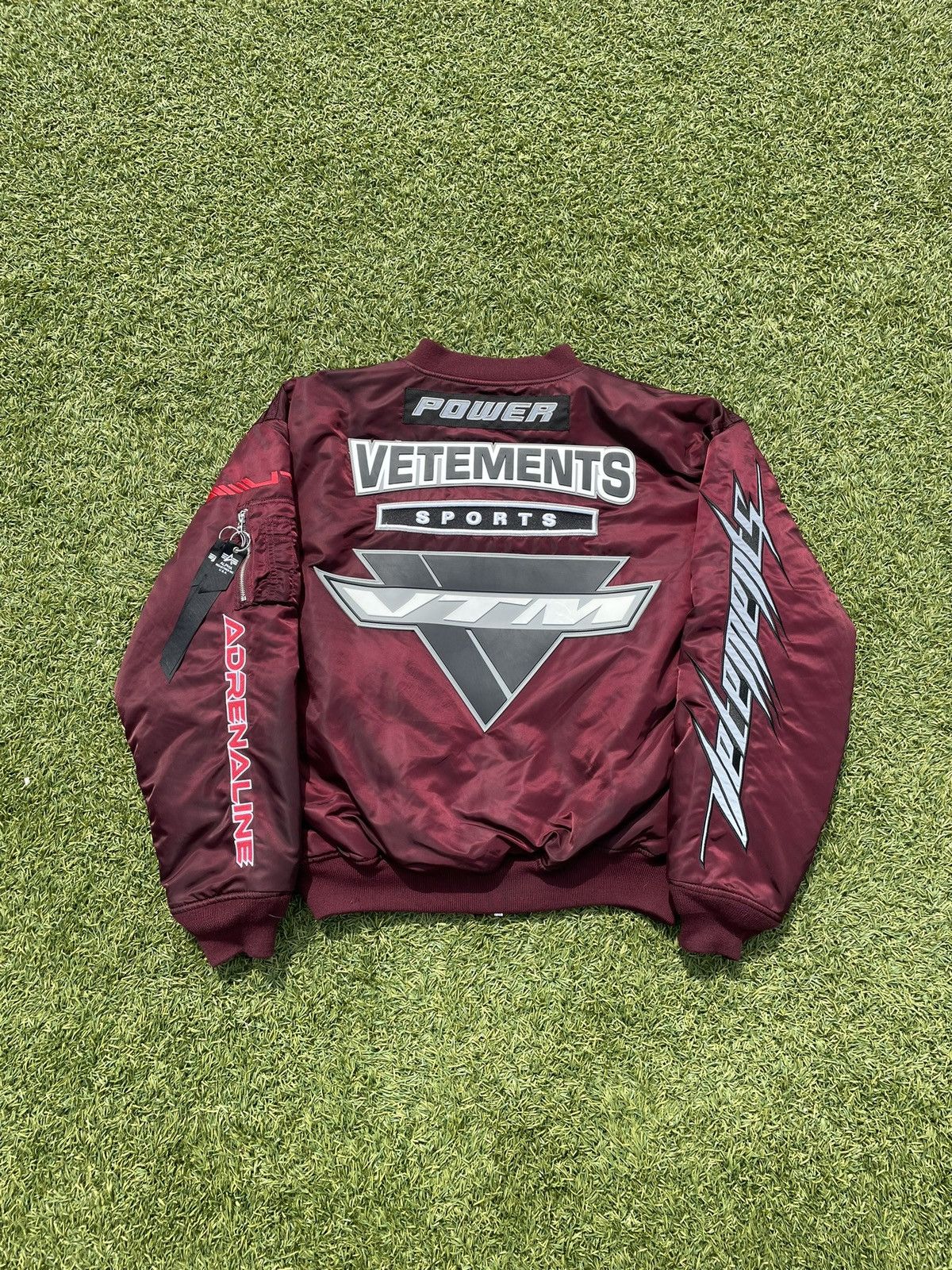 Vetements 2021 Vetements X Alpha Industries Moto Racing Bomber Jacket Size US S / EU 44-46 / 1 - 8 Thumbnail