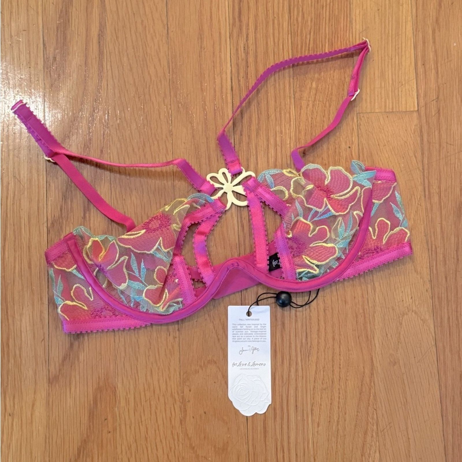 For Love & Lemons FOR LOVE & LEMONS Lucy Monowire Bra Size ONE SIZE - 3 Thumbnail