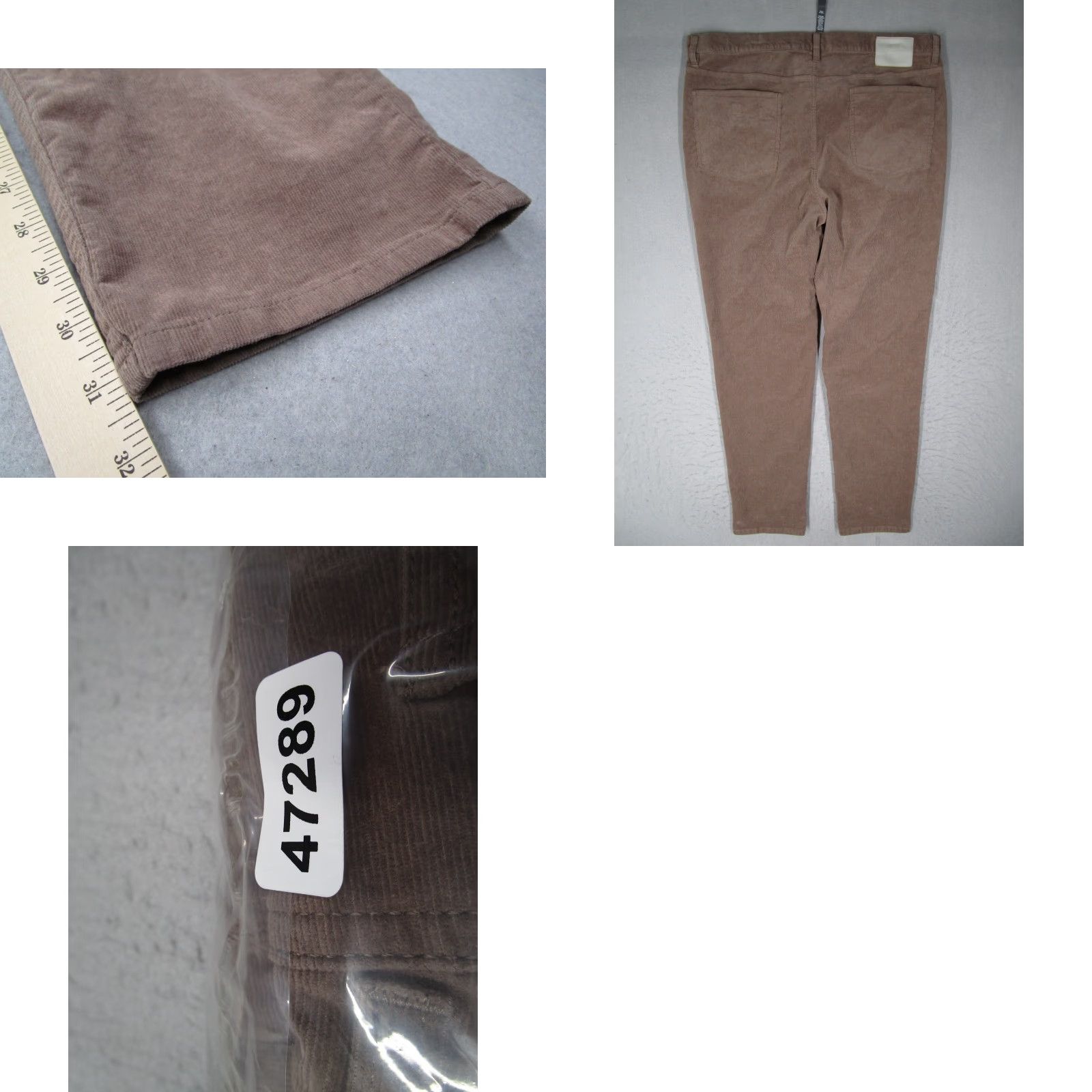 Vuori Vuori Pants Mens 38 Brown Optimist 5 Pocket Cord V478 Tapered Casual Work 38x31 Size US 38 / EU 54 - 8 Thumbnail