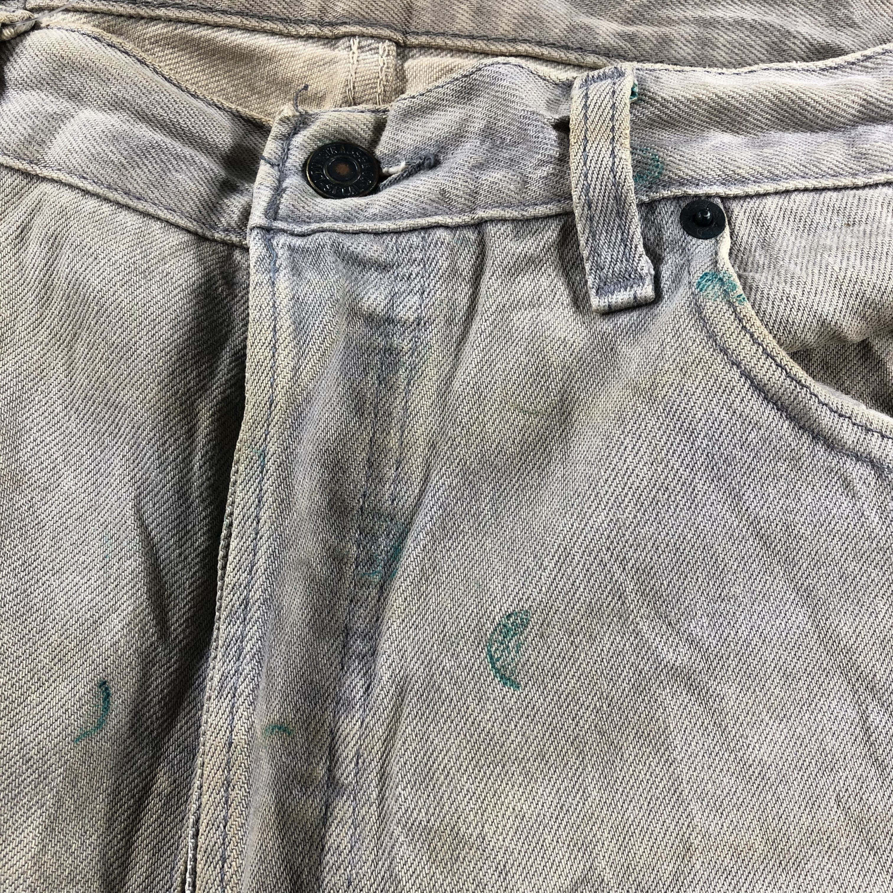 Levi's 90s Vintage Ripped Levis 501 Jeans-J2592 Size US 36 / EU 52 - 10 Thumbnail