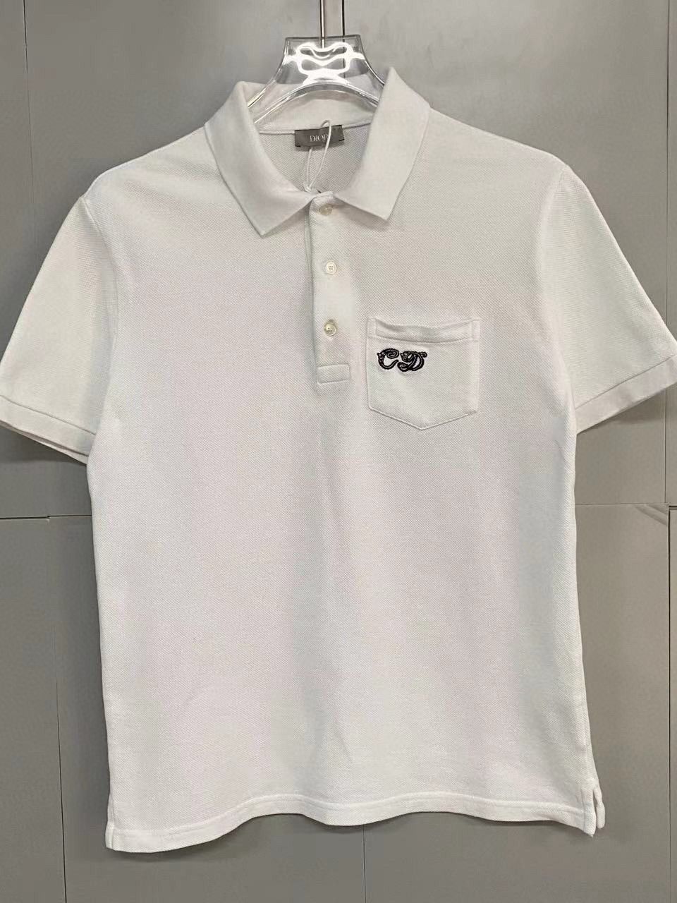 Dior Dior CD Embroidery Pocket Polo Size XS Size US XS / EU 42 / 0 - 1 Thumbnail