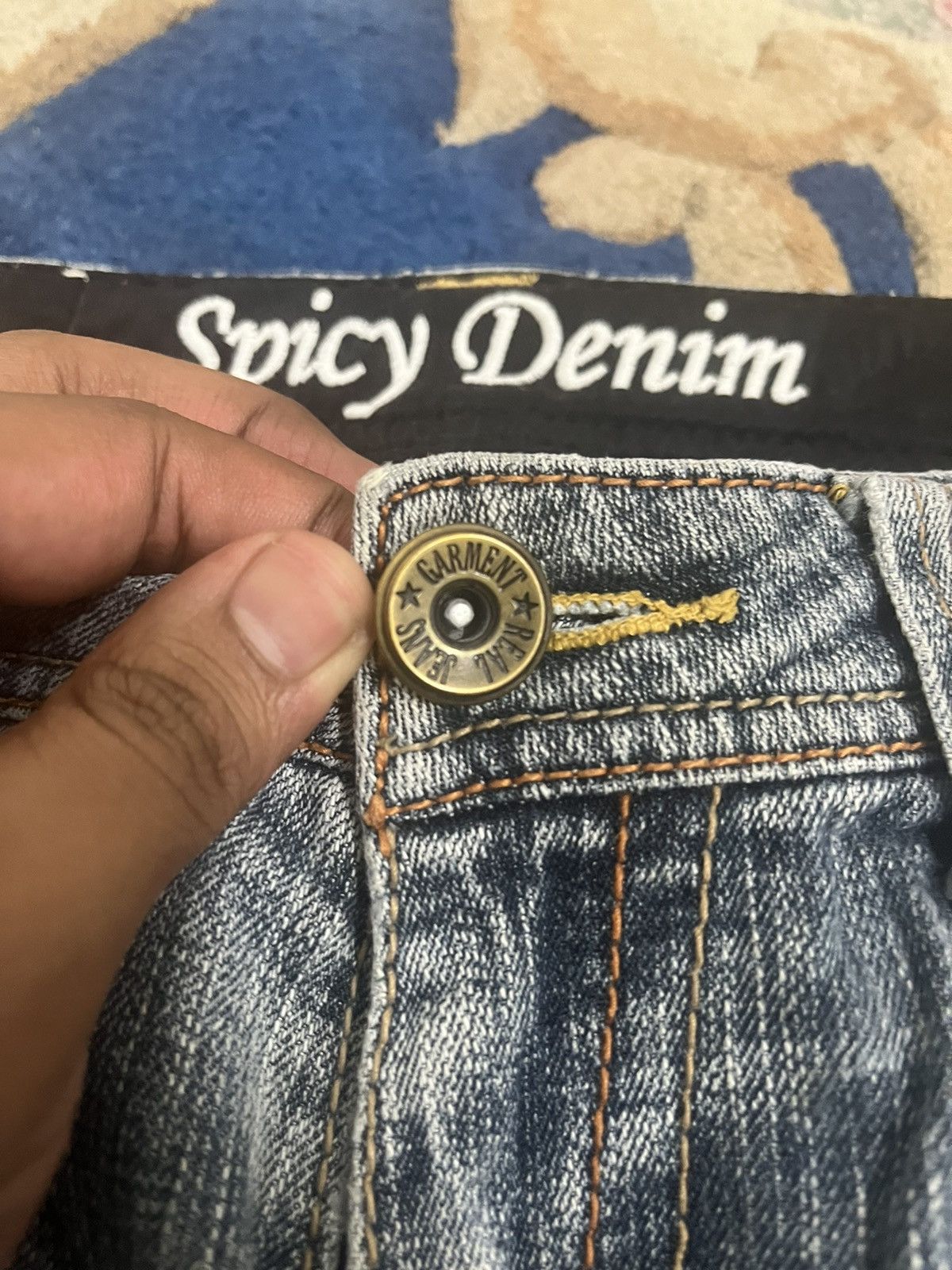 Japanese Brand × Vintage Vintage Spicy Denim Double Waist By Theoria Size US 30 / EU 46 - 3 Thumbnail