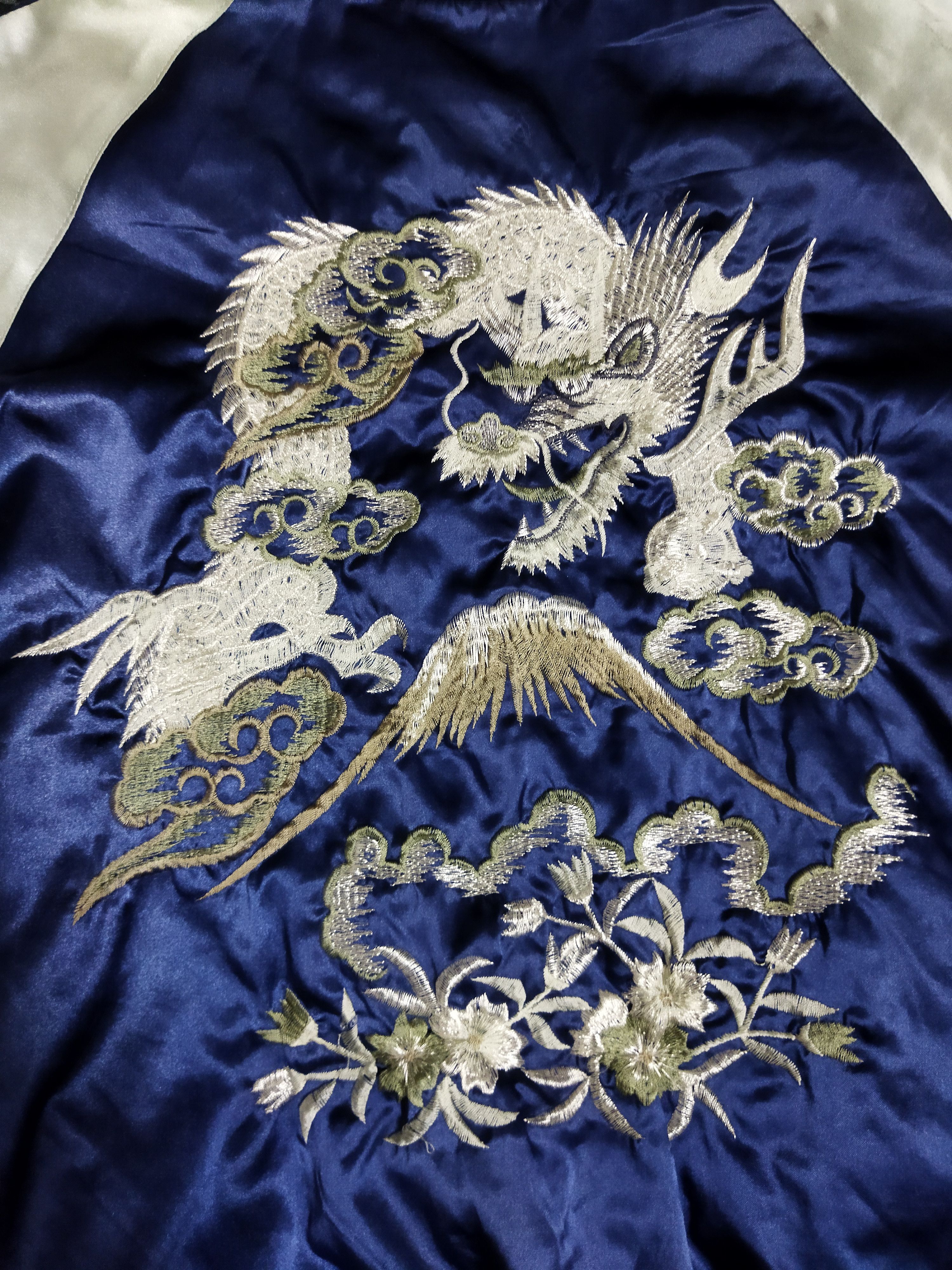 Other Sukajan Japan Dragon Embroidery Jacket Size US L / EU 52-54 / 3 - 4 Thumbnail