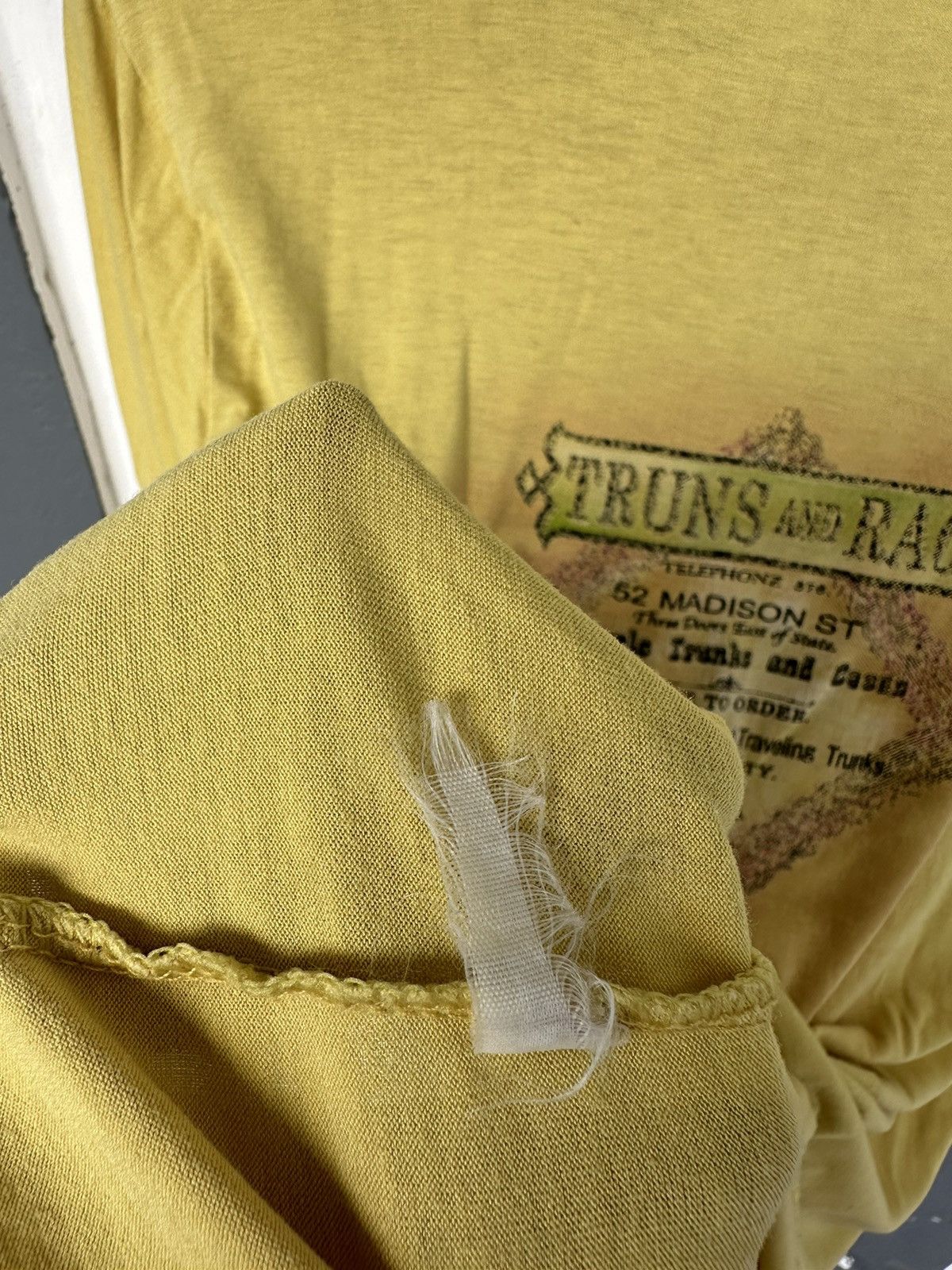 Japanese Brand SICK STYLE TRUNS AND RAG FLOWER 52 MADISON ST LONG SLEEVE Size US M / EU 48-50 / 2 - 6 Thumbnail