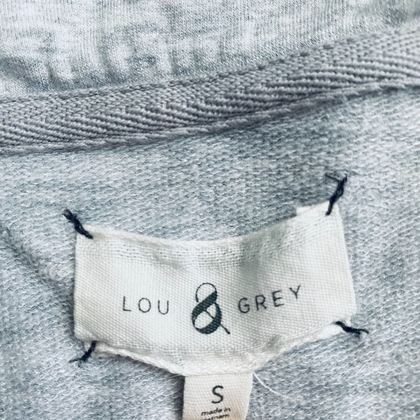 Lou & Grey Lou & Grey gray cowl neck light sweater Size S / US 4 / IT 40 - 4 Thumbnail