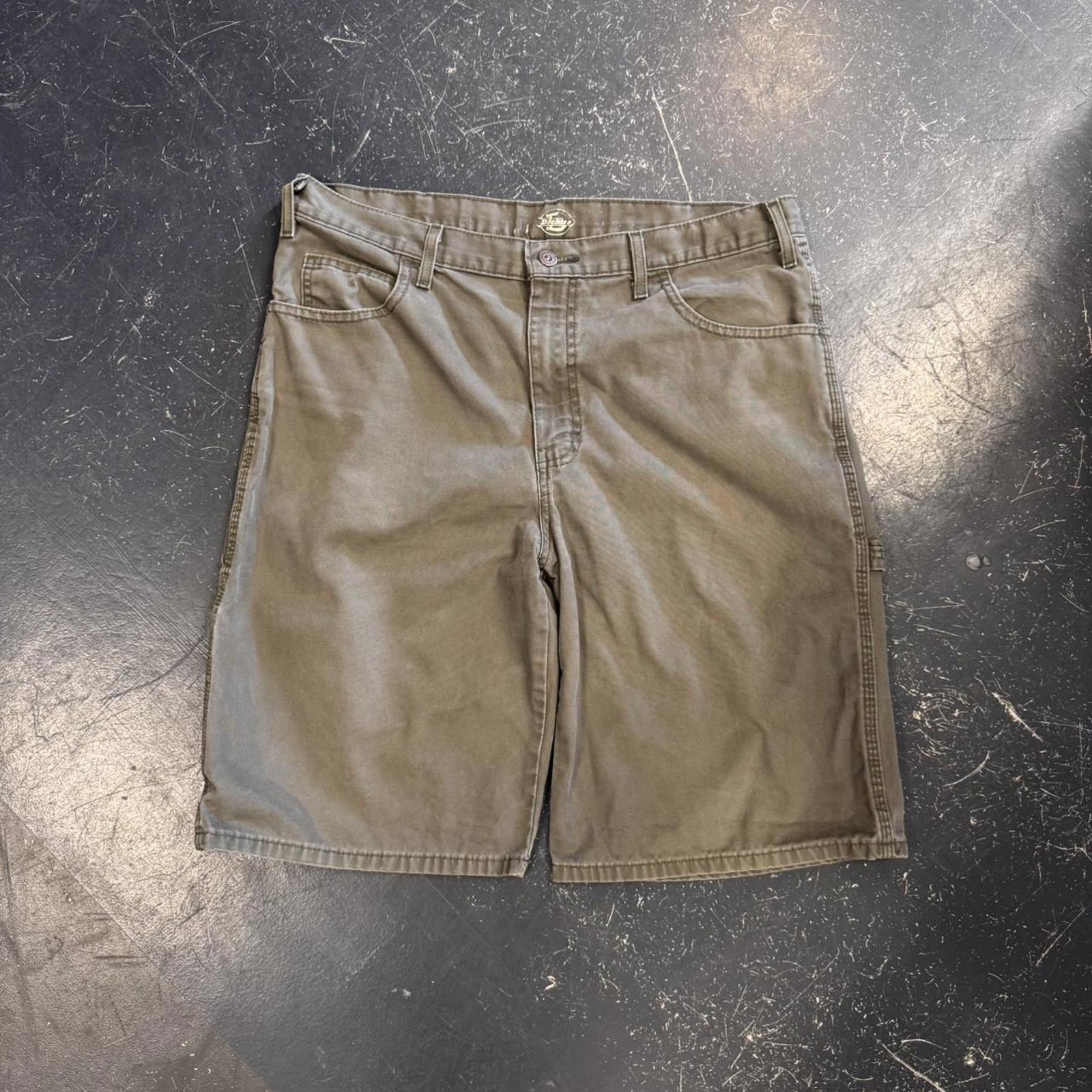 Dickies × Vintage Vintage Olive Dickies Shorts Size US 34 / EU 50 - 4 Thumbnail