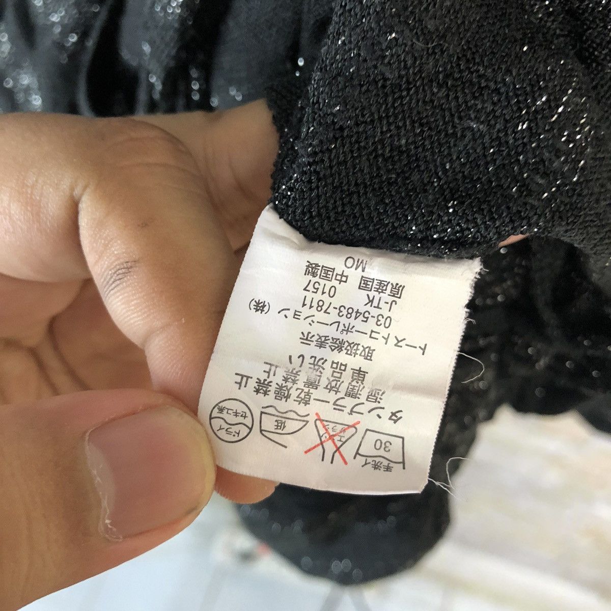 Homespun Knitwear × Japanese Brand × Solid and Striped JILI Black Stripe Knitwear #A865 Size L / US 10 / IT 46 - 11 Thumbnail