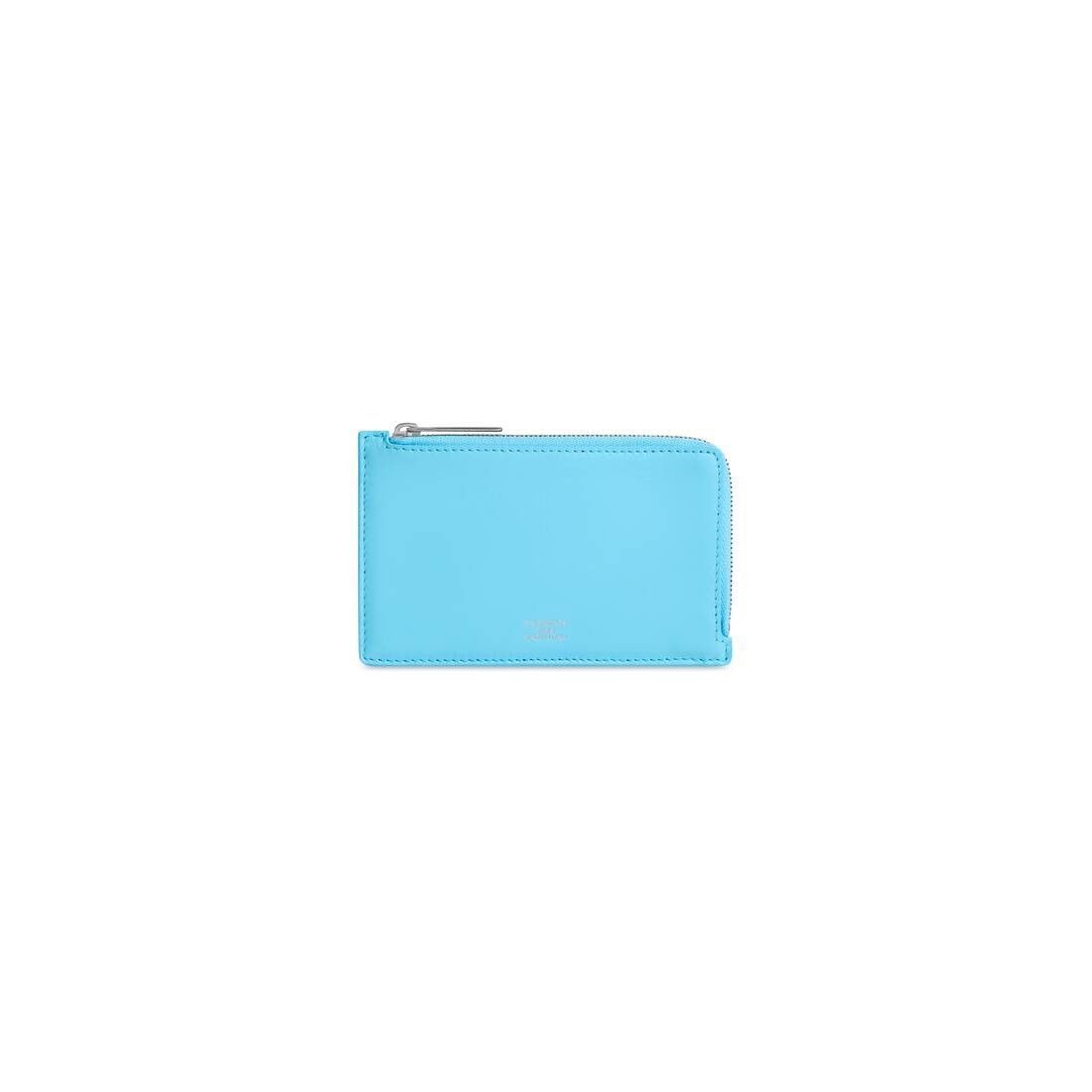 Balenciaga o1mt1gz0125 Size: OS / Envelope Long Coin Card Holder Blue Size ONE SIZE - 1 Thumbnail
