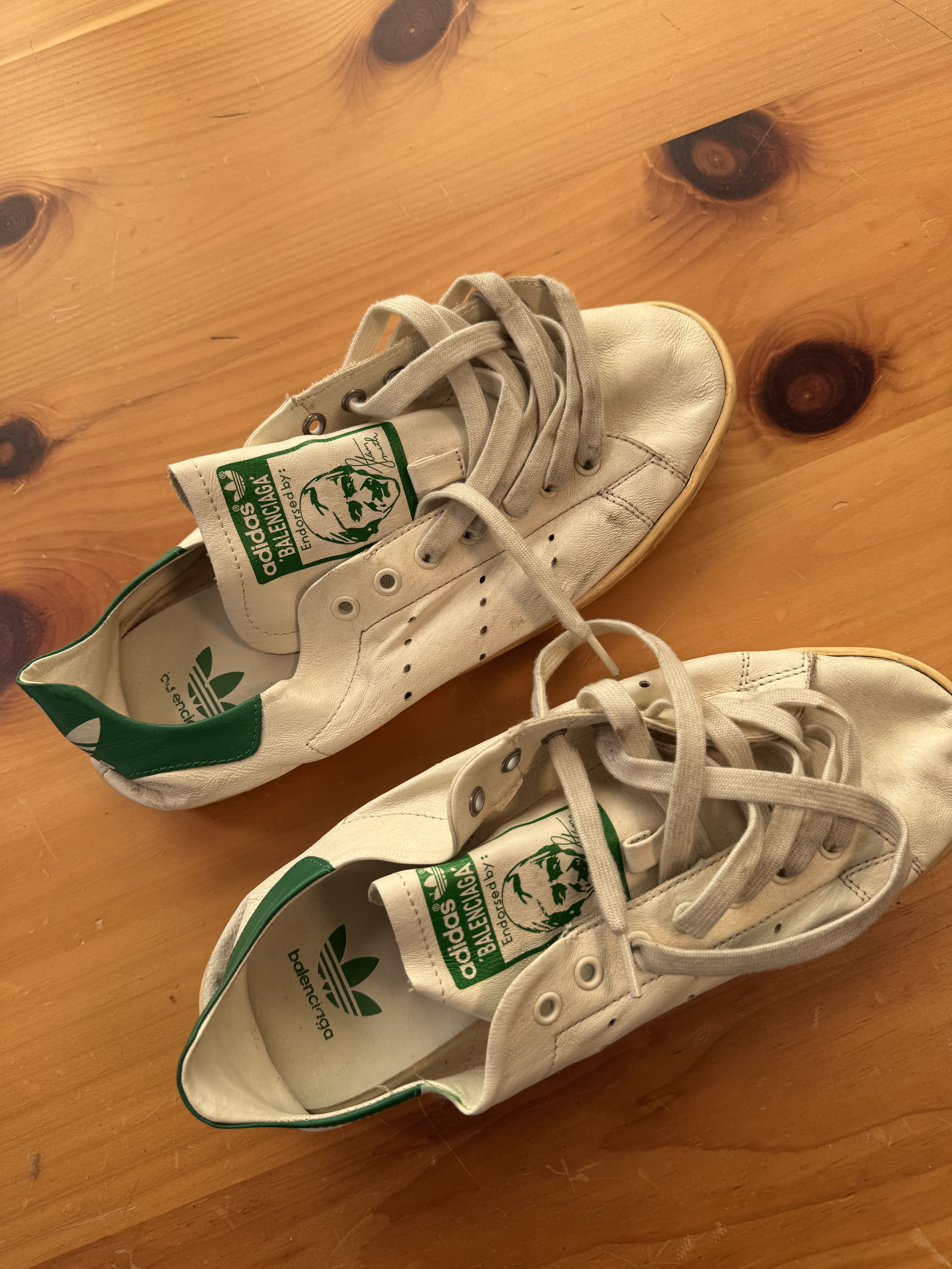 Adidas × Balenciaga Balenciaga Stan Smith Sneakers Size US 8 / EU 41 - 6 Thumbnail