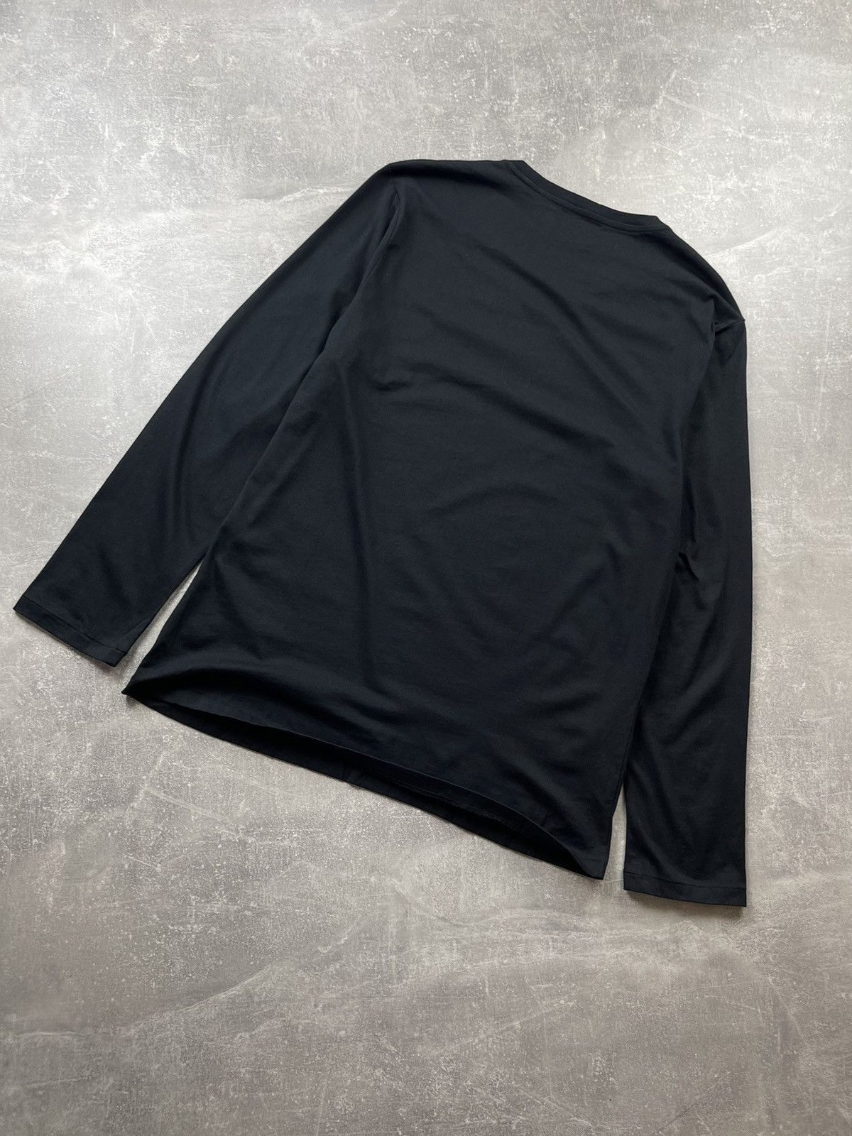 Polo Ralph Lauren Polo Ralph Lauren Black Long Sleeve Logo T-Shirt Size US L / EU 52-54 / 3 - 7 Thumbnail