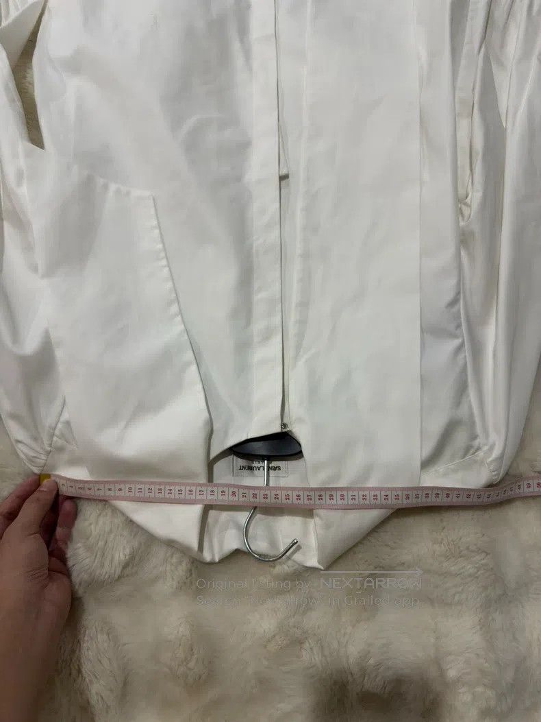 Saint Laurent Paris Saint Laurent Paris size 40 Large Butterfly Bow Tie Shirt Size S / US 4 / IT 40 - 6 Thumbnail