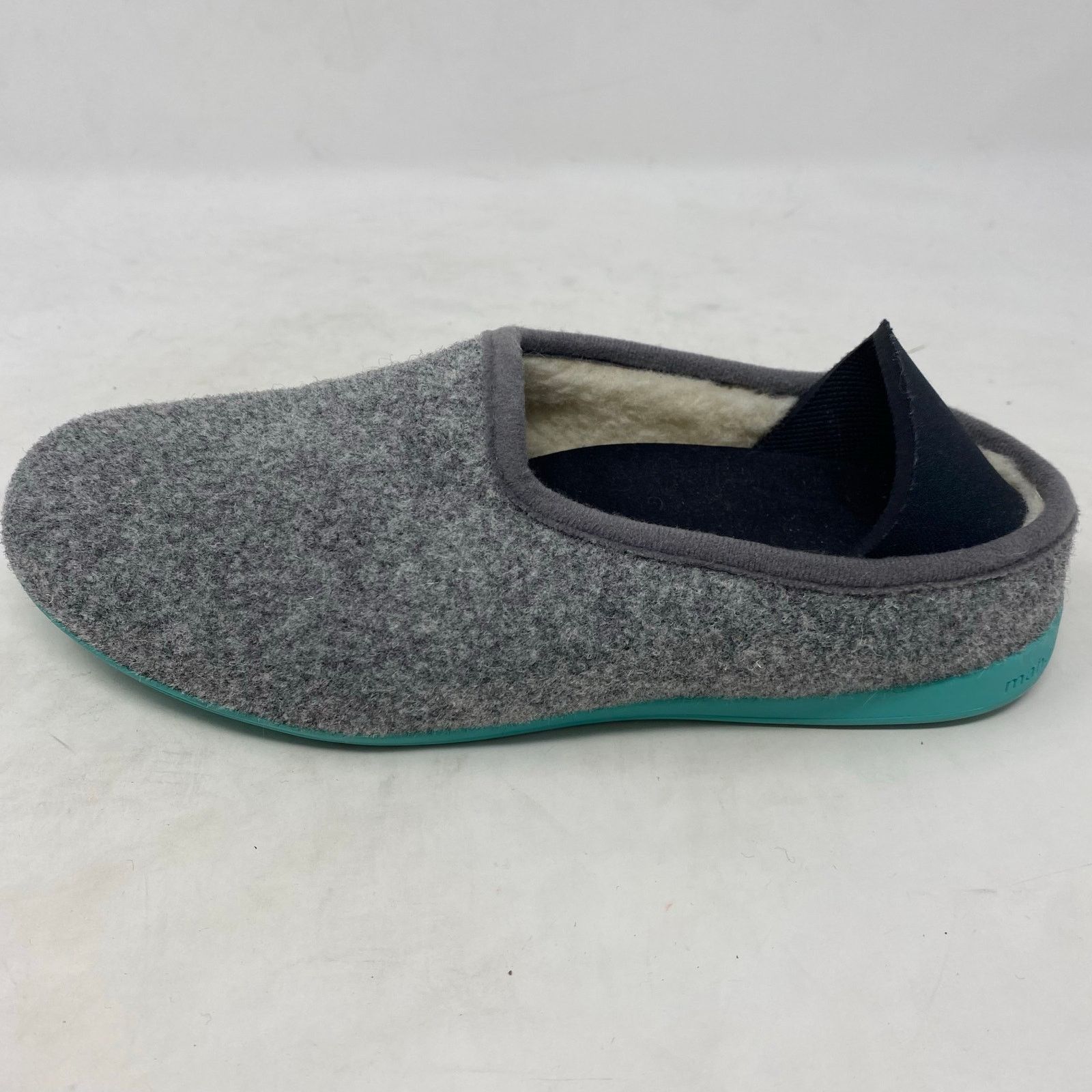 mahabis Mahabis Classic Wool Slip On Comfy Slipper Gray Size 6 Size US 6 / IT 36 - 2 Thumbnail