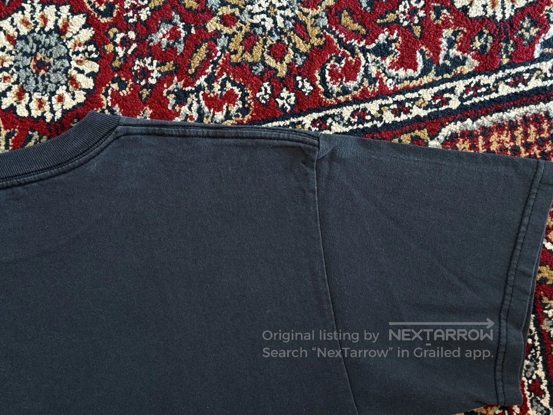 Tenderloin TENDERLOIN Old Nick Washed Gray Tee. Size US M / EU 48-50 / 2 - 6 Thumbnail