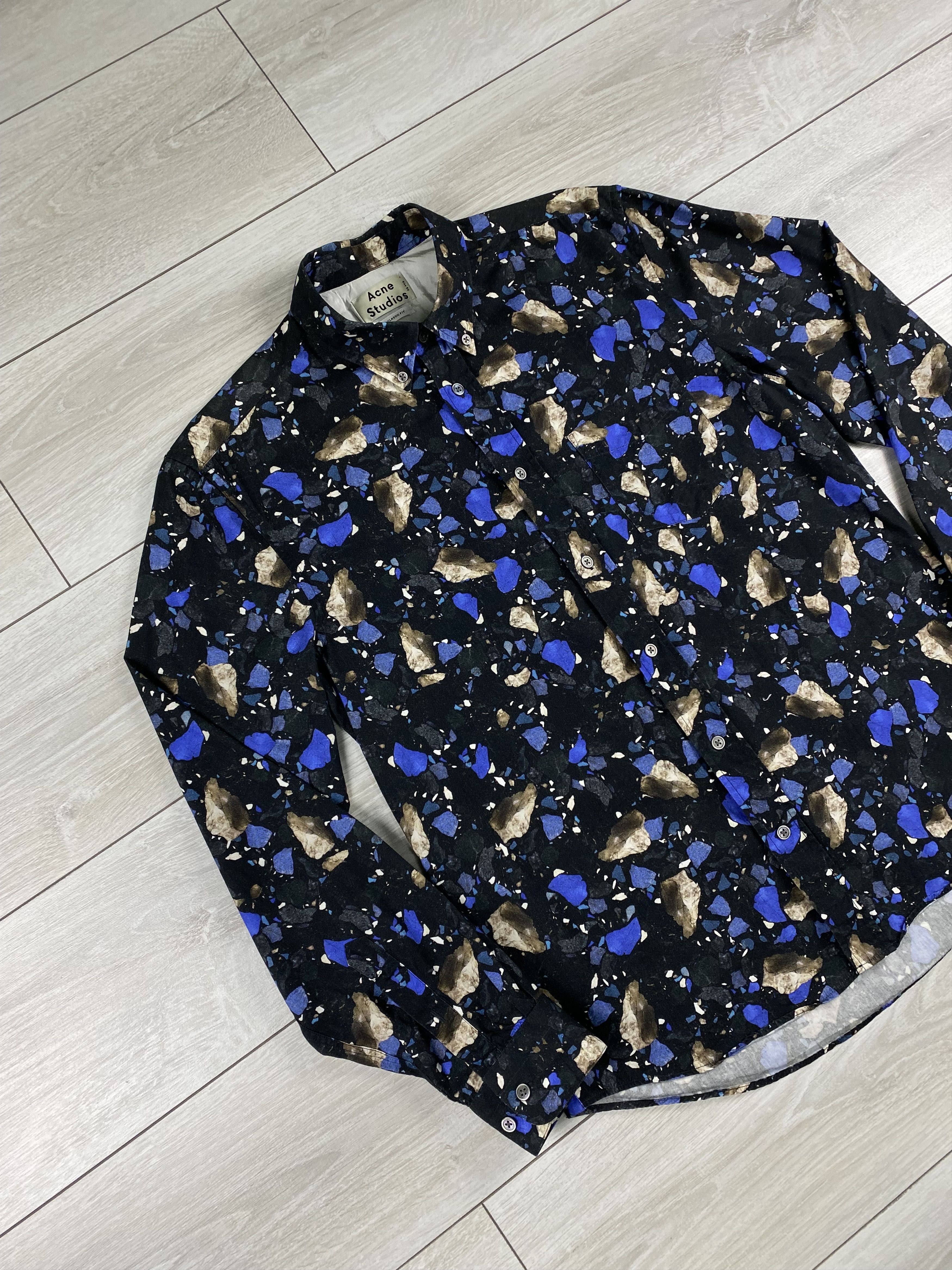 Acne Studios × Vintage Acne Studios insherwood print aw14 shirt size 50 Size US M / EU 48-50 / 2 - 2 Thumbnail