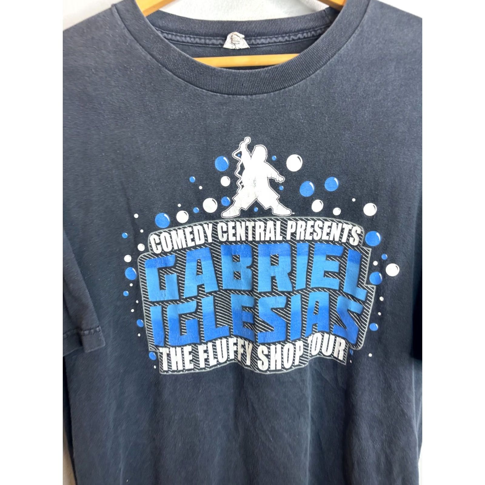 Vintage Gabriel Iglesias T-Shirt XL Comedy Central Shop Tour 2010 Stand Up Fluffy Men Size US XL / EU 56 / 4 - 2 Thumbnail