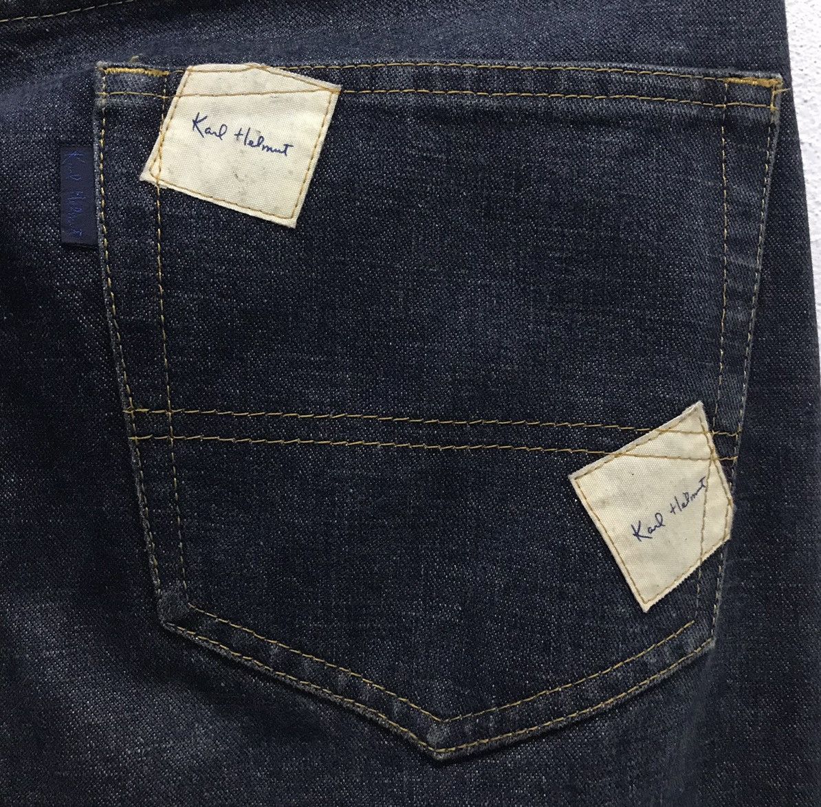Karl Helmut × Pink House × Vintage Vintage Pink House Karl Helmut Denim Pants Size US 30 / EU 46 - 7 Thumbnail