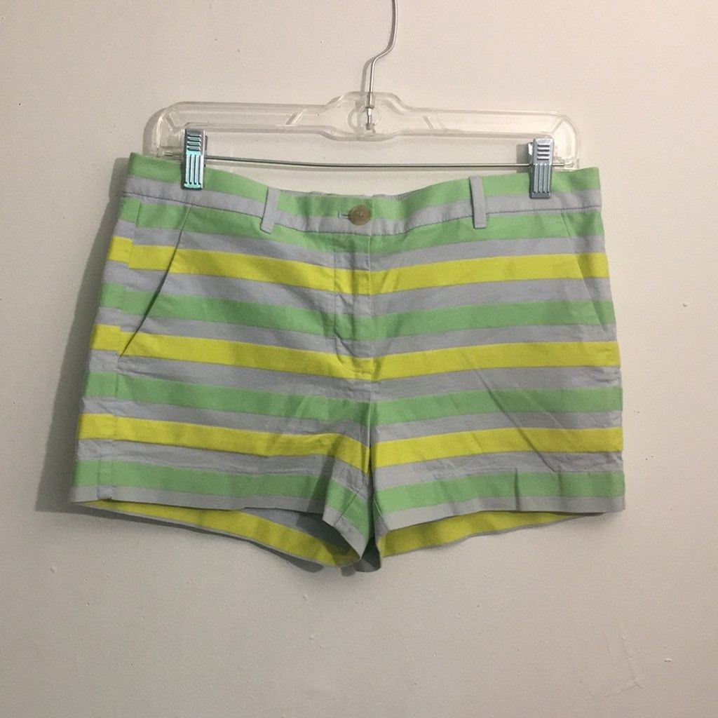 Gap Gap Green and Yellow Striped Stretch Jeans: Size 4 Size 27" / US 4 / IT 40 - 1 Thumbnail