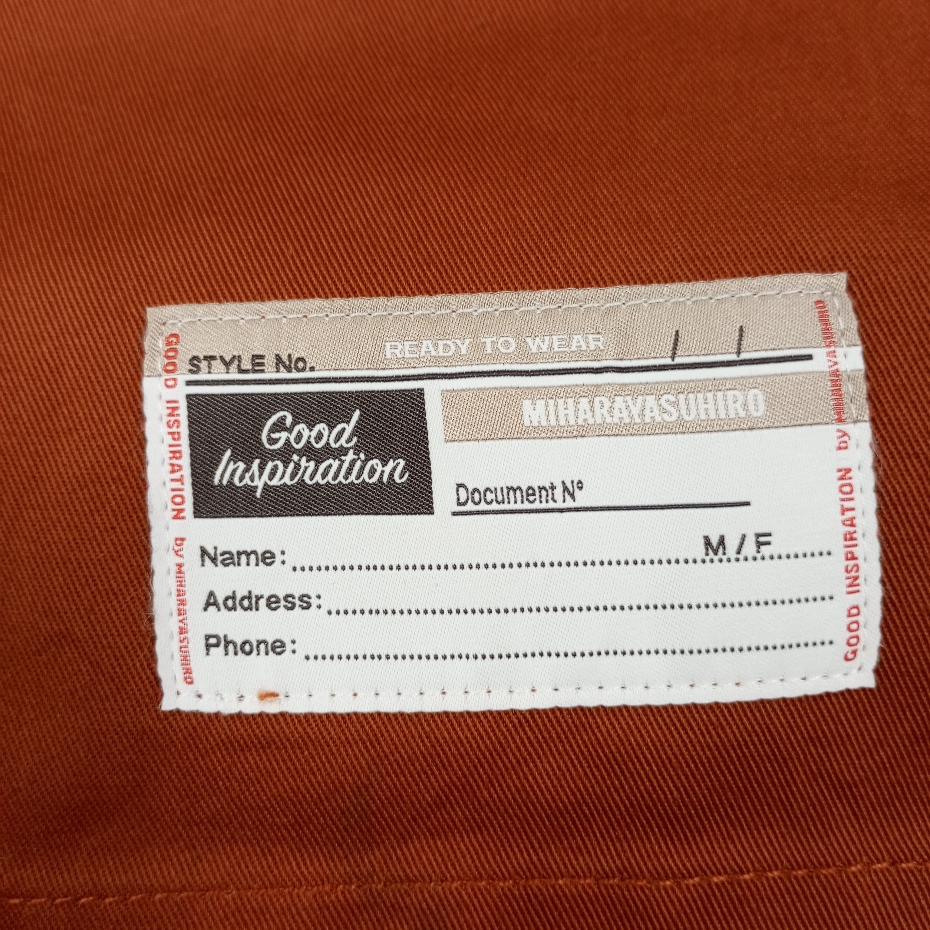 Japanese Brand × Maison MIHARA YASUHIRO × Vintage Good Inspiration Miharayasuhiro Japanese Style Shirt Size US S / EU 44-46 / 1 - 7 Thumbnail