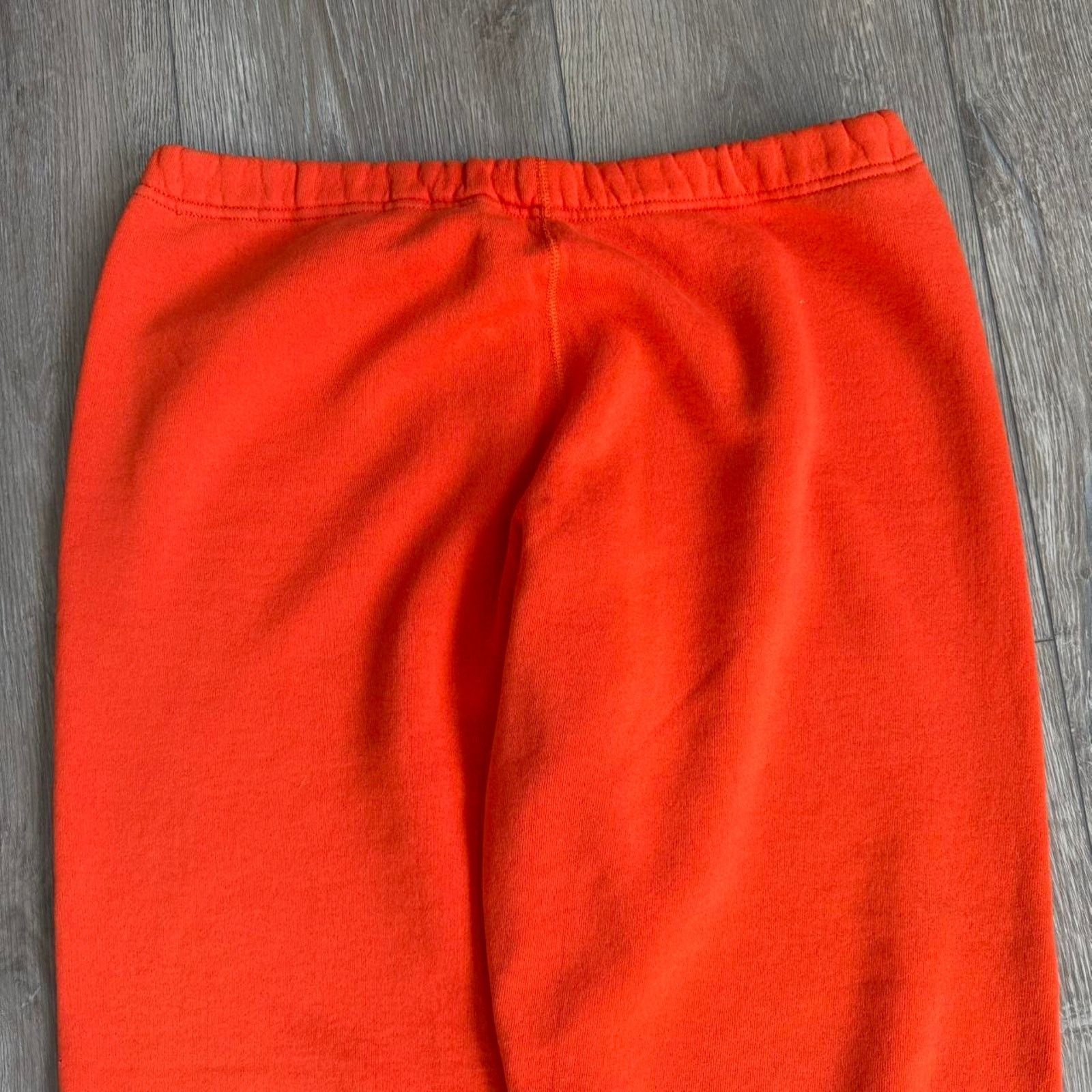 Other Vintage 80s baggy heavyweight orange joggers Size US 35 - 2 Thumbnail
