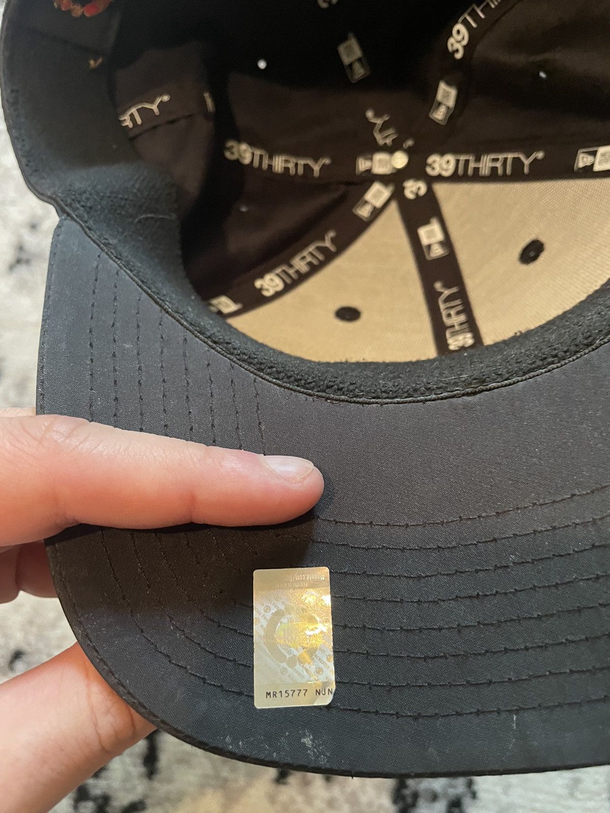 New Era × Vintage Vintage Manchester United Cap Streetwear Hype Y2k Black Size ONE SIZE - 5 Thumbnail