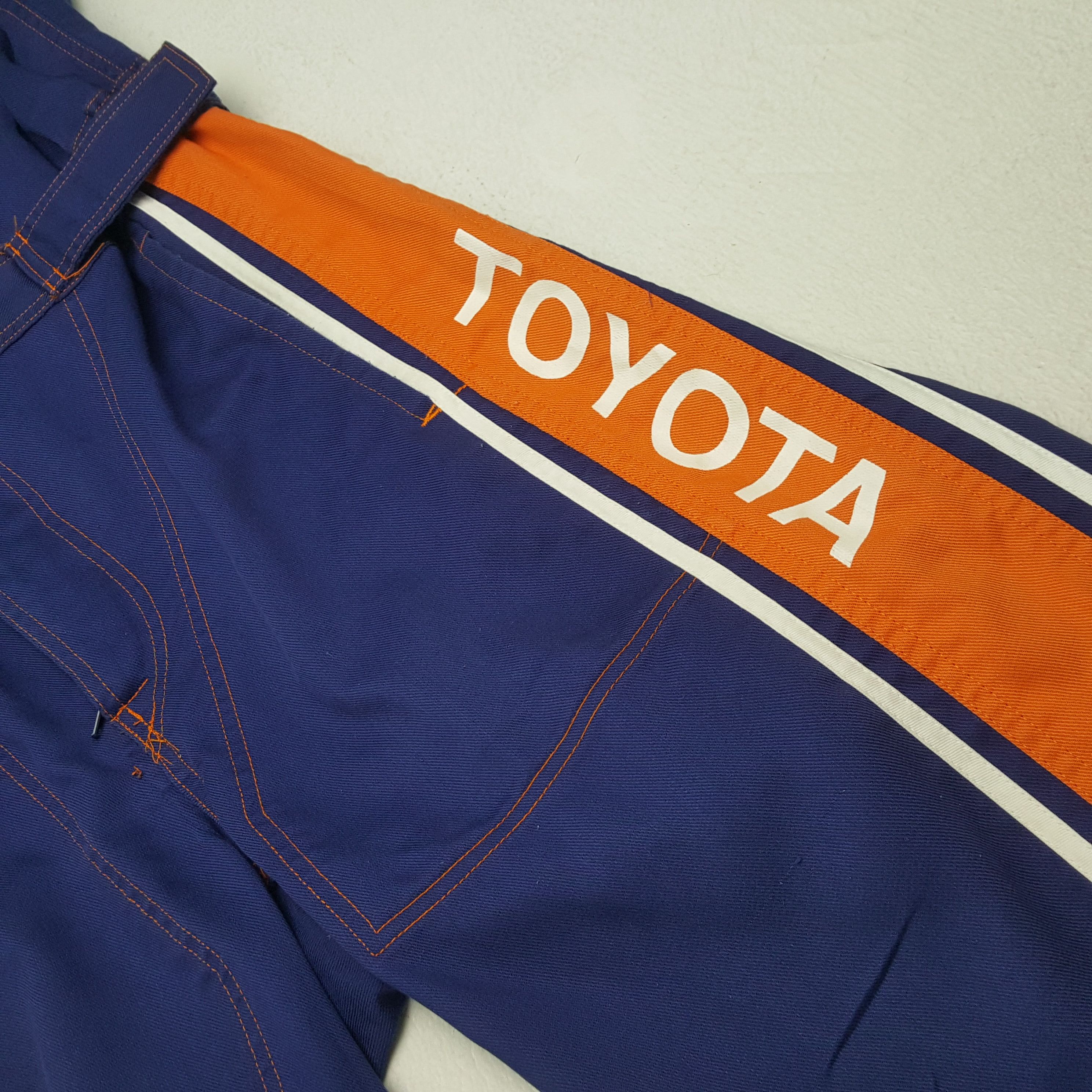 Japanese Brand Vintage Vista Tecno TRD Toyota Racing Coverall RR16 Size US M / EU 48-50 / 2 - 15 Thumbnail