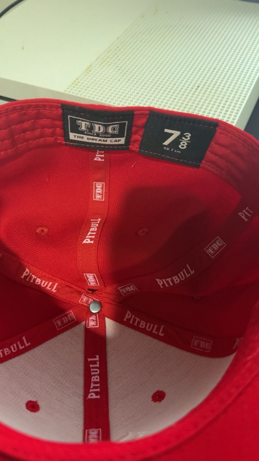 Playboi Carti YVL Playboi Carti Hat Red 7 3/8 Size ONE SIZE - 4 Thumbnail