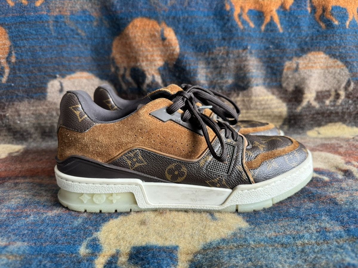Louis Vuitton Louis Vuitton Monogram Trainer Sneaker Size US 5.5 / EU 38 - 3 Thumbnail