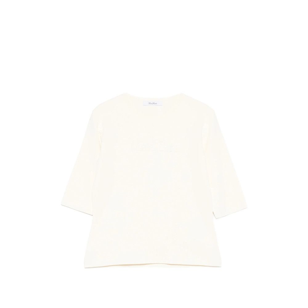 Max Mara Max Mara NEUTRALS Tops - T-shirts & Jerseys Size XS / US 0-2 / IT 36-38 - 1 Thumbnail