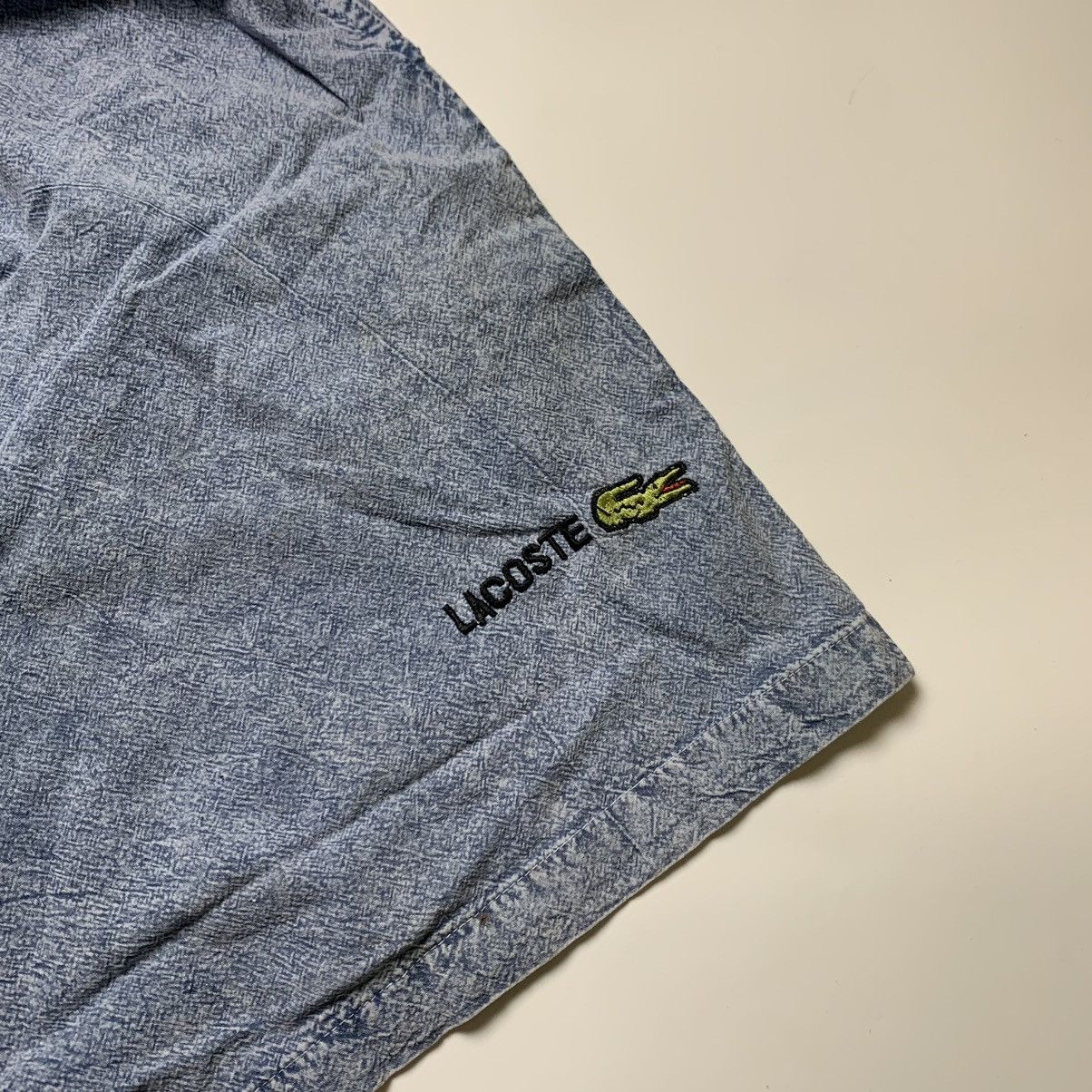 Other Vintage Lacoste Shorts Big Logo Y2K USA Size US 38 / EU 54 - 2 Thumbnail