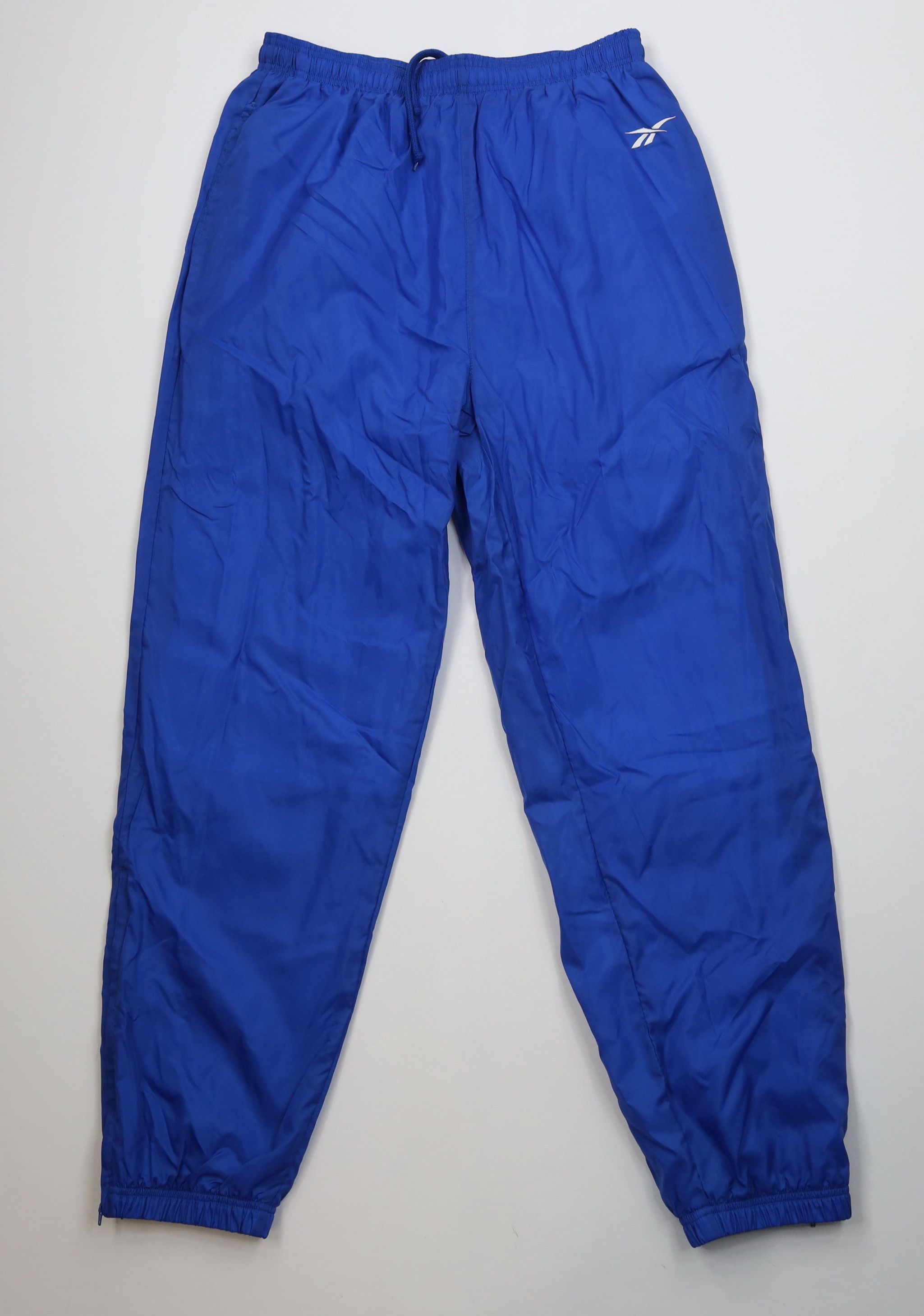 Reebok Vintage 90s Reebok Logo Lined Windbreaker Joggers Pants Blue Size US 38 / EU 54 - 1 Thumbnail
