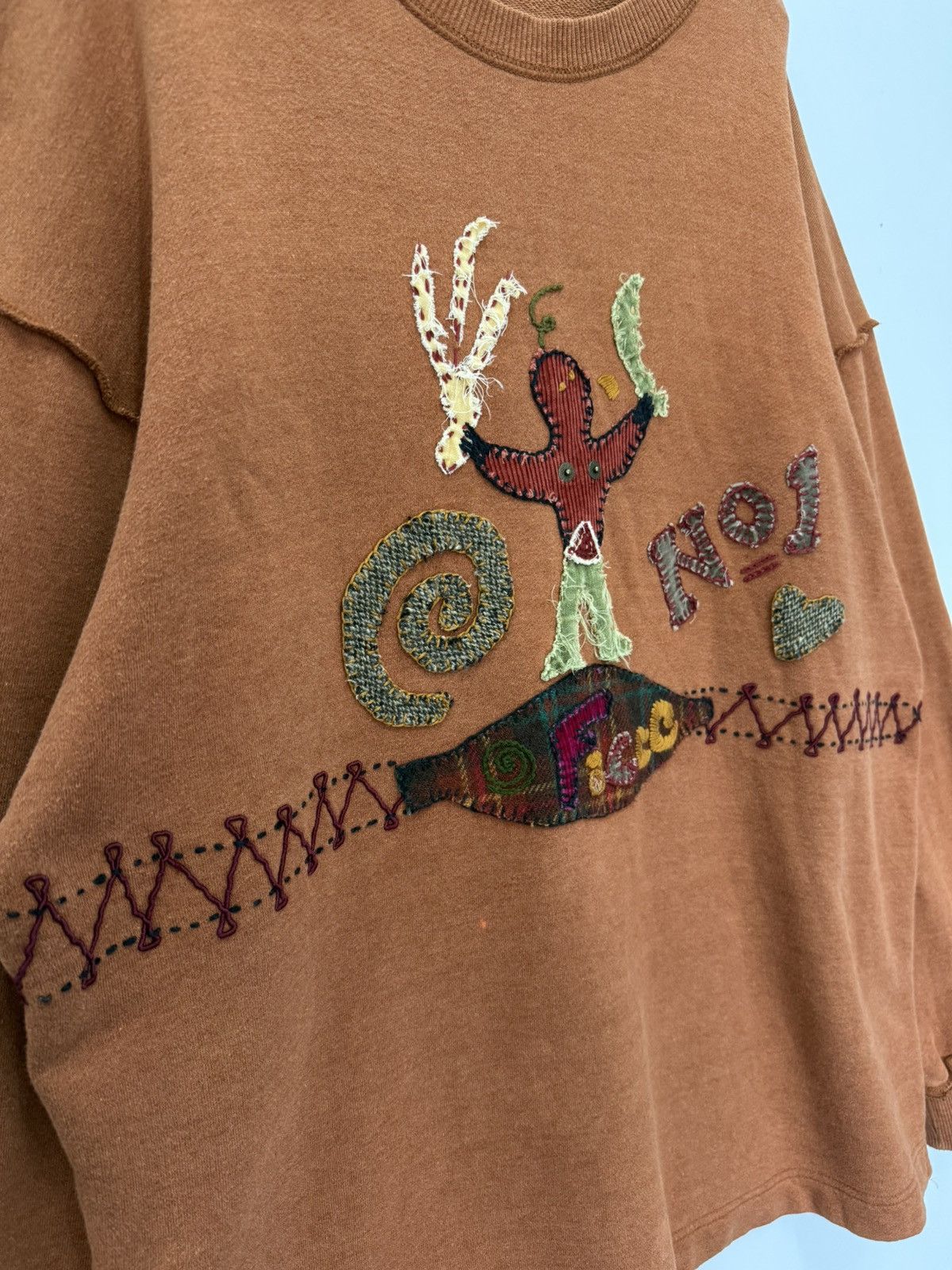 Yoshiyuki Konishi ⚡️ Ficce Yoshiyuki Konishi Japanese Designer Sweatshirt Size US L / EU 52-54 / 3 - 4 Thumbnail
