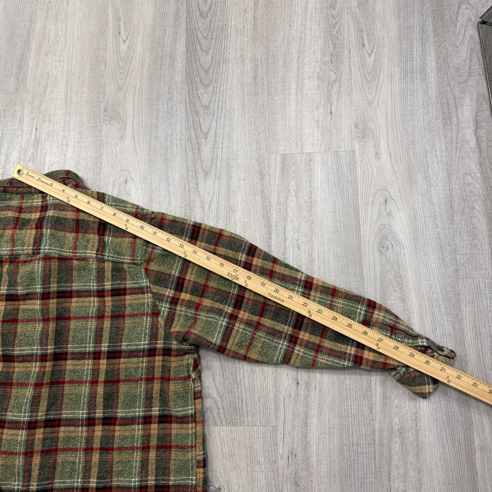 Vintage Vintage Fashion Bug Flannel Shirt Womens 18/20W Full Zip Size XXL / US 16-18 / IT 52-54 - 8 Thumbnail