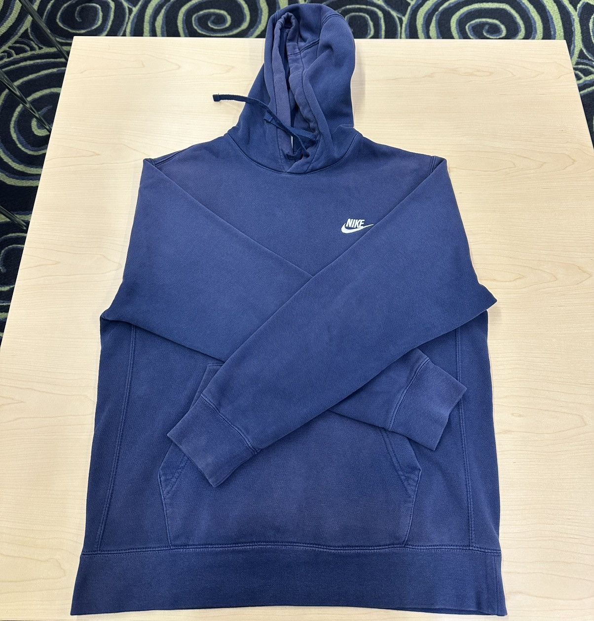 Nike Blue Nike Pullover Hoodie Size US M / EU 48-50 / 2 - 7 Thumbnail