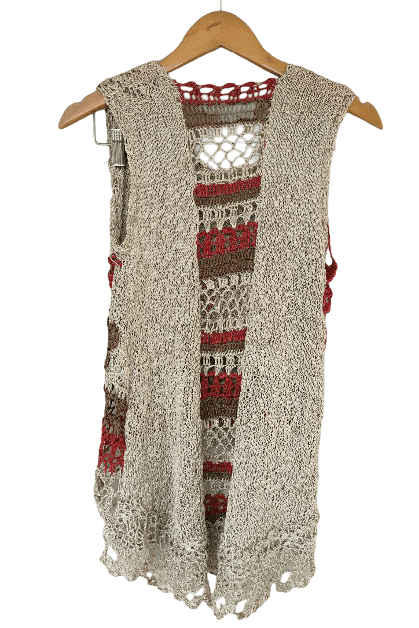 Japanese Brand Japanese BRand Mesh Knitted Top Size S / US 4 / IT 40 - 3 Thumbnail