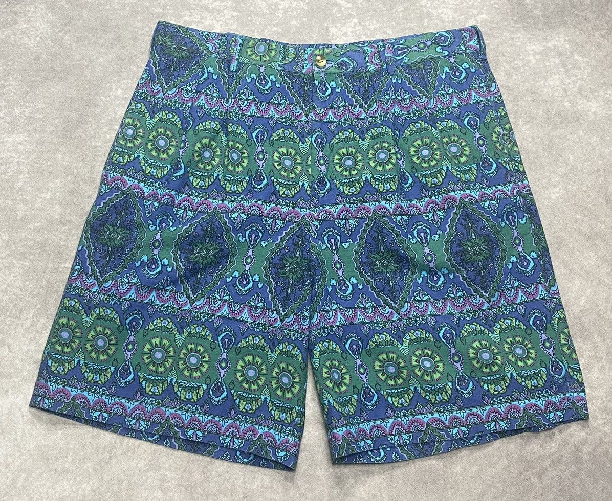 Polo Ralph Lauren 90’s Vintage Polo Ralph Lauren x Chaps Vibrant Paisley Short Size US 36 / EU 52 - 1 Thumbnail