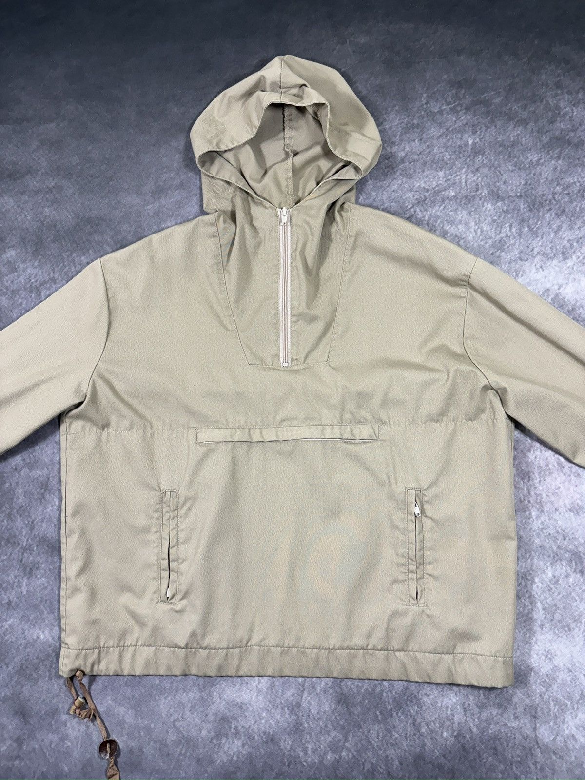 Eddie Bauer Vintage Eddie Bauer Anorak Half Zip Pullover Hoodie Cotton Size US S / EU 44-46 / 1 - 13 Thumbnail