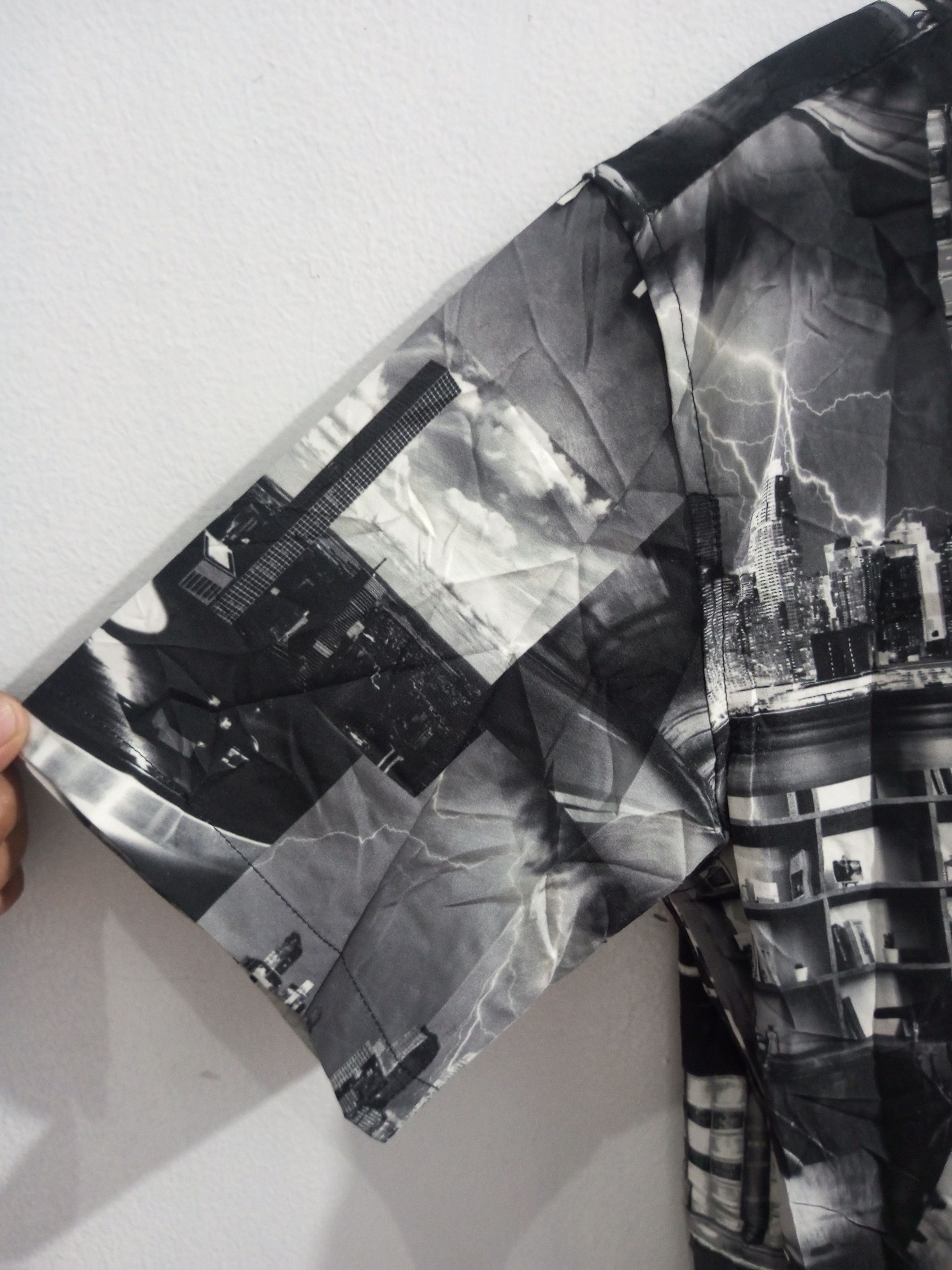 If Six Was Nine Vintage Semantic design open colar all over print shirt Size US M / EU 48-50 / 2 - 3 Thumbnail