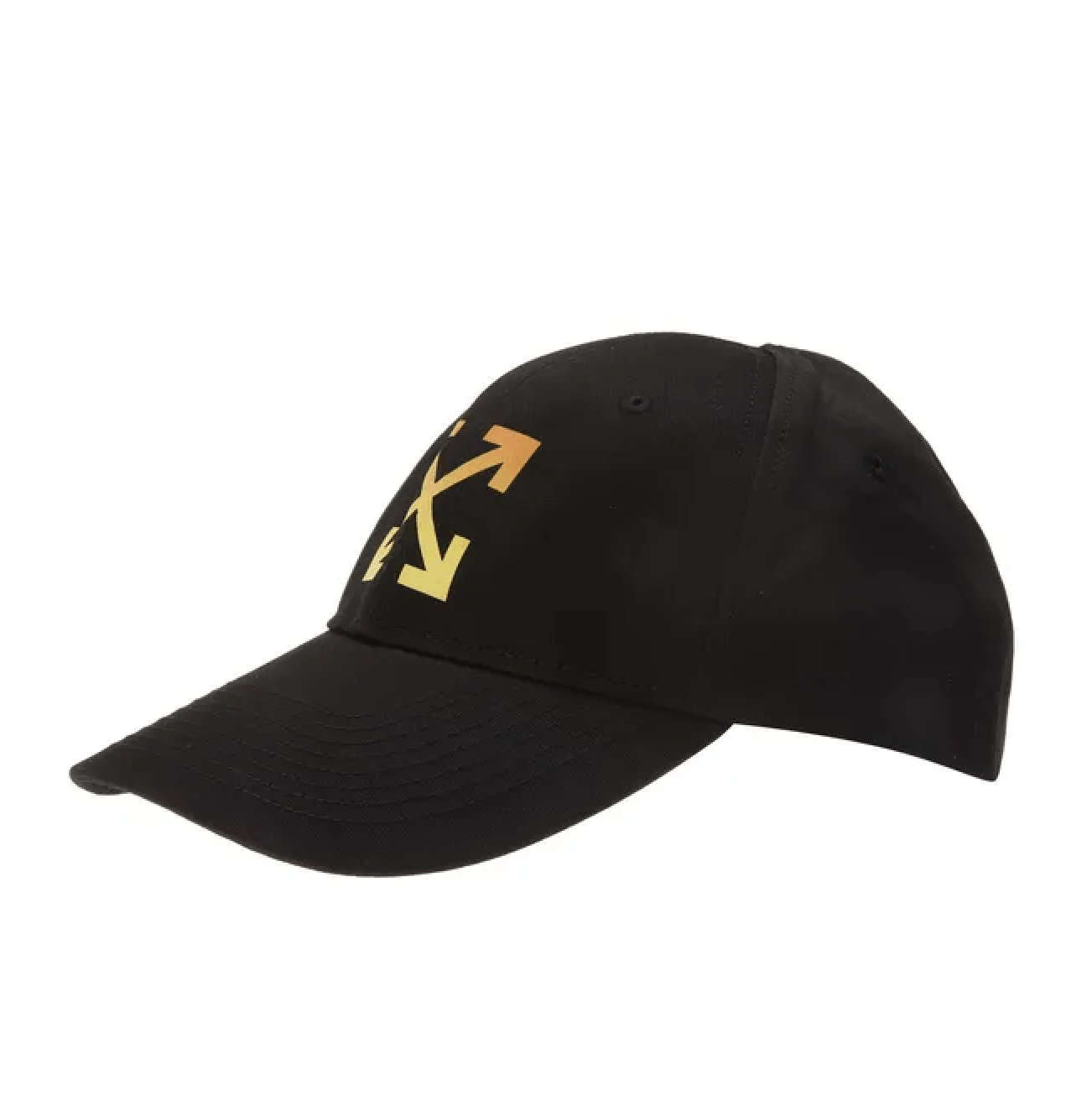 Off-White Off White Gradient Baseball Cap in black orange Size ONE SIZE - 2 Thumbnail
