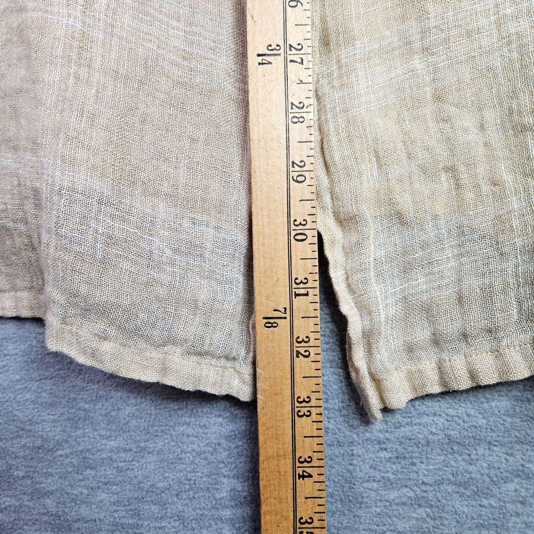 Vintage Bitte Kai Rand Vintage Women Linen Button Up Shirt M Oversized Lightweight Size M / US 6-8 / IT 42-44 - 4 Thumbnail