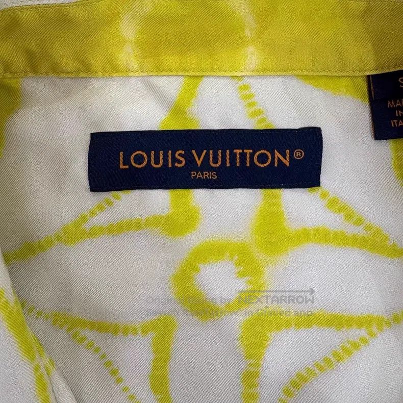 Louis Vuitton SS23 skein dyed Logo full-print drawstring s