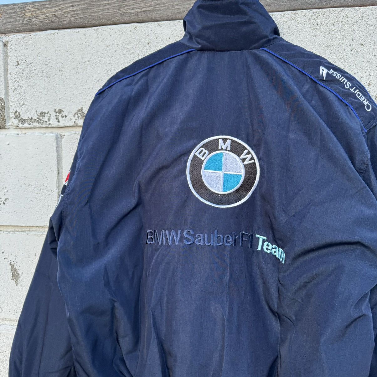 BMW Vintage BMW M-Power Petronas racing jacket Size US XL / EU 56 / 4 - 8 Thumbnail