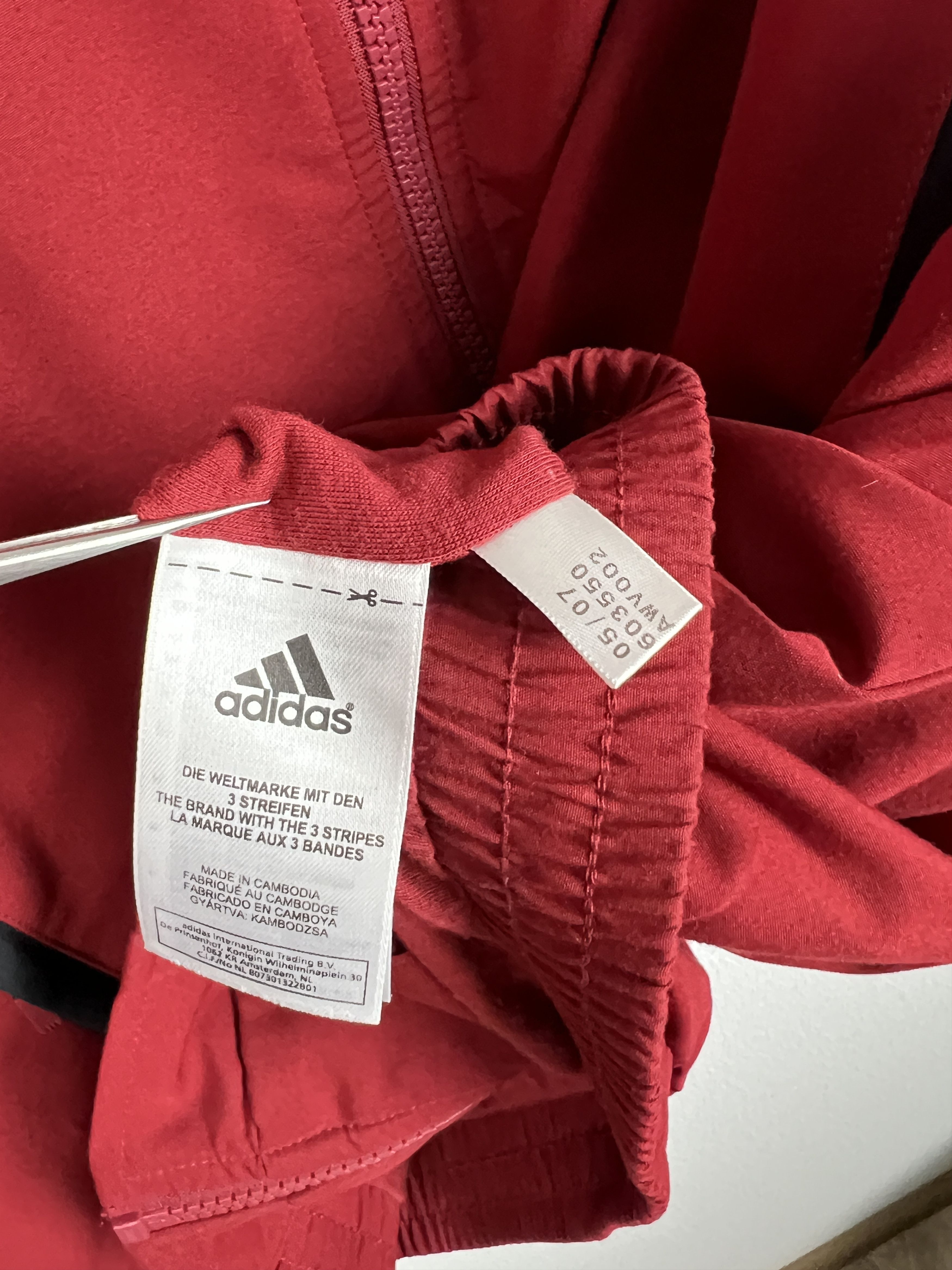 Adidas Germany Football Jacket Mercedes Player Issue Track Top Size US L / EU 52-54 / 3 - 8 Thumbnail