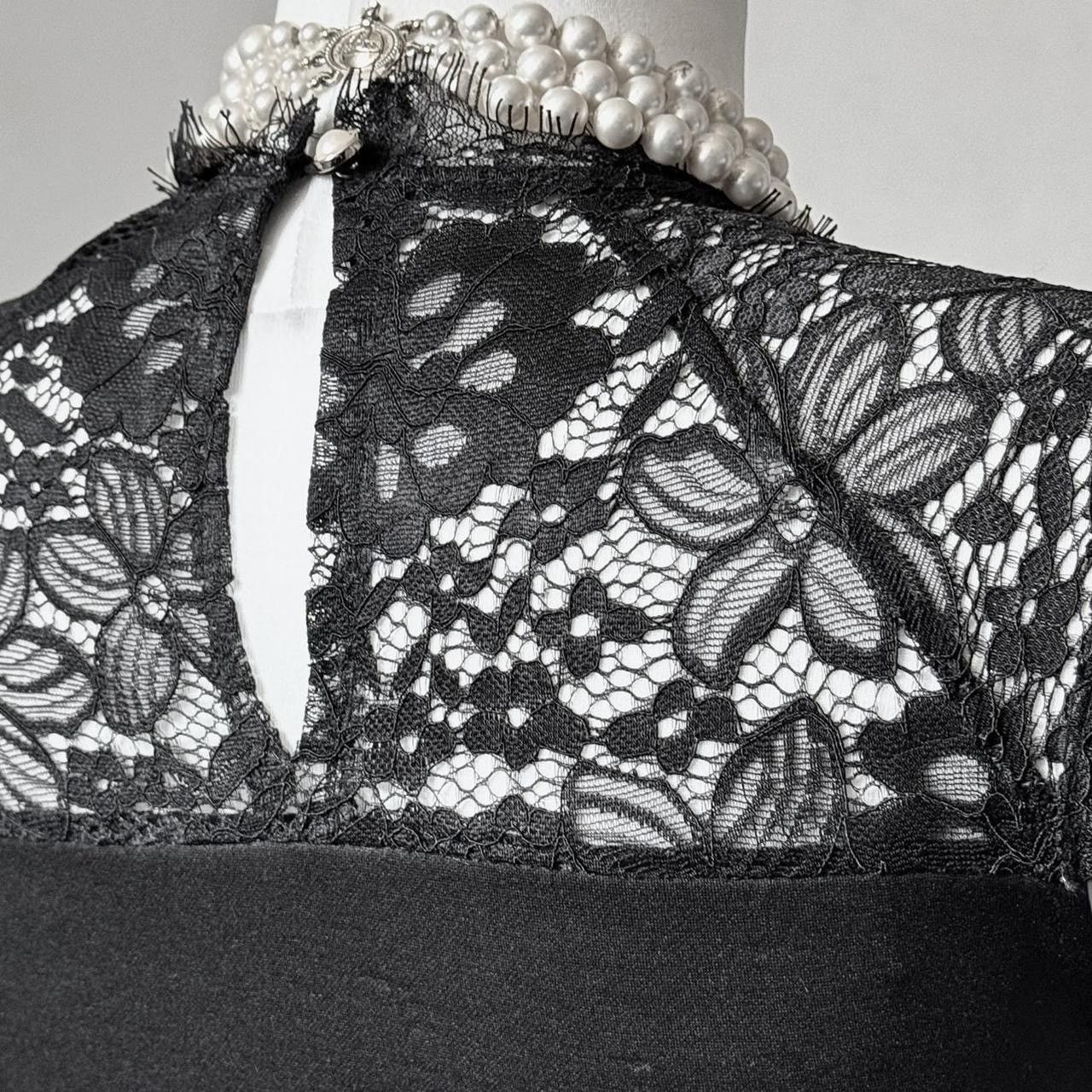 Vintage Iconic vintage gothic avant - garde lace blouse Size S / US 4 / IT 40 - 4 Thumbnail