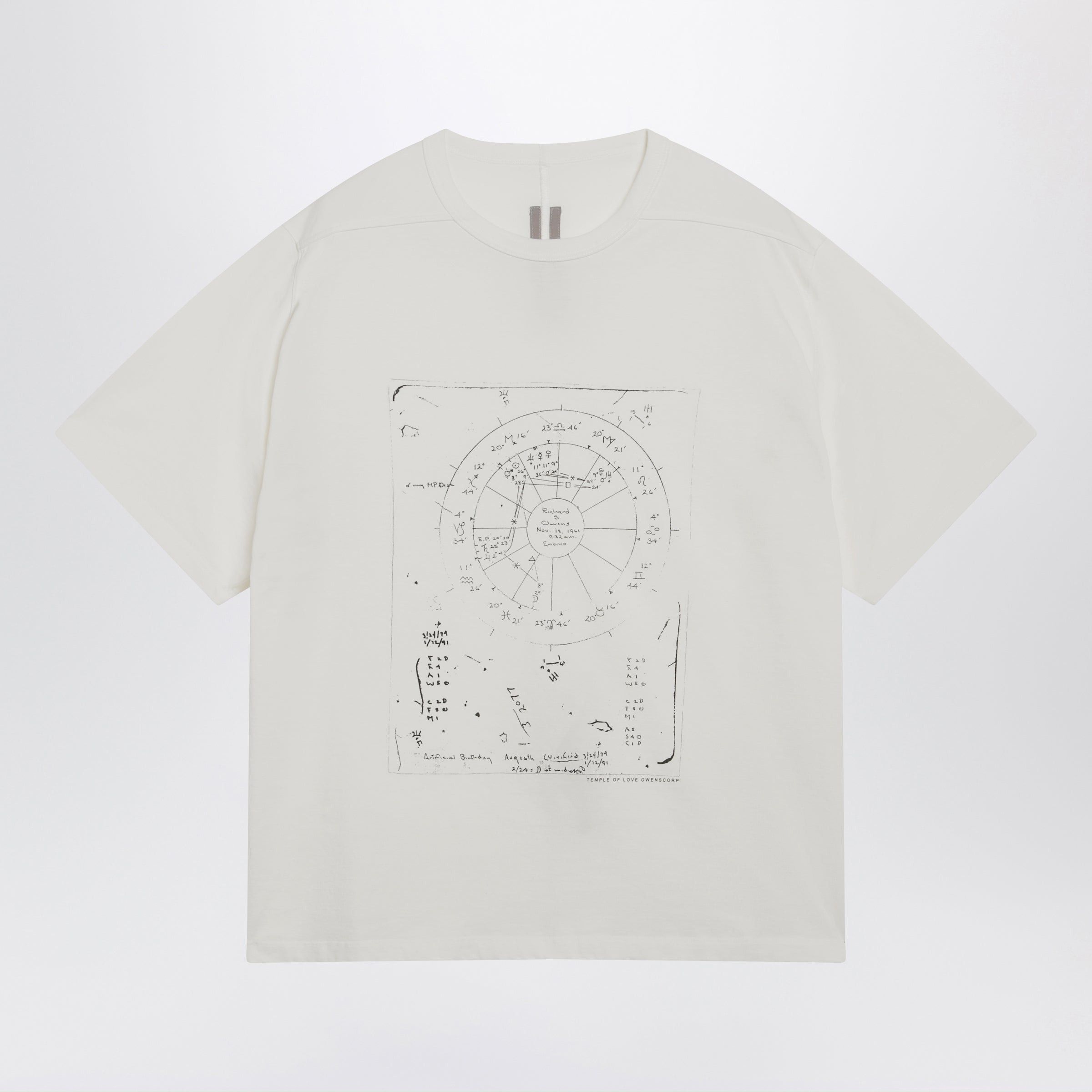 Rick Owens Rick Owens Brad Black/Milk T-Shirt Size US L / EU 52-54 / 3 - 1 Thumbnail