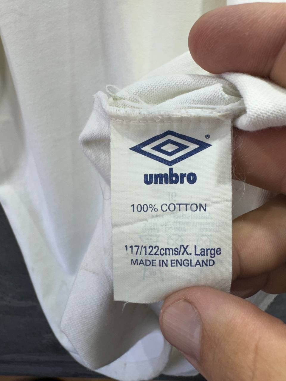 Vintage Vintage Umbro England 1991 Rugby World Cup Polo Shirt Jersey Size US XL / EU 56 / 4 - 11 Thumbnail