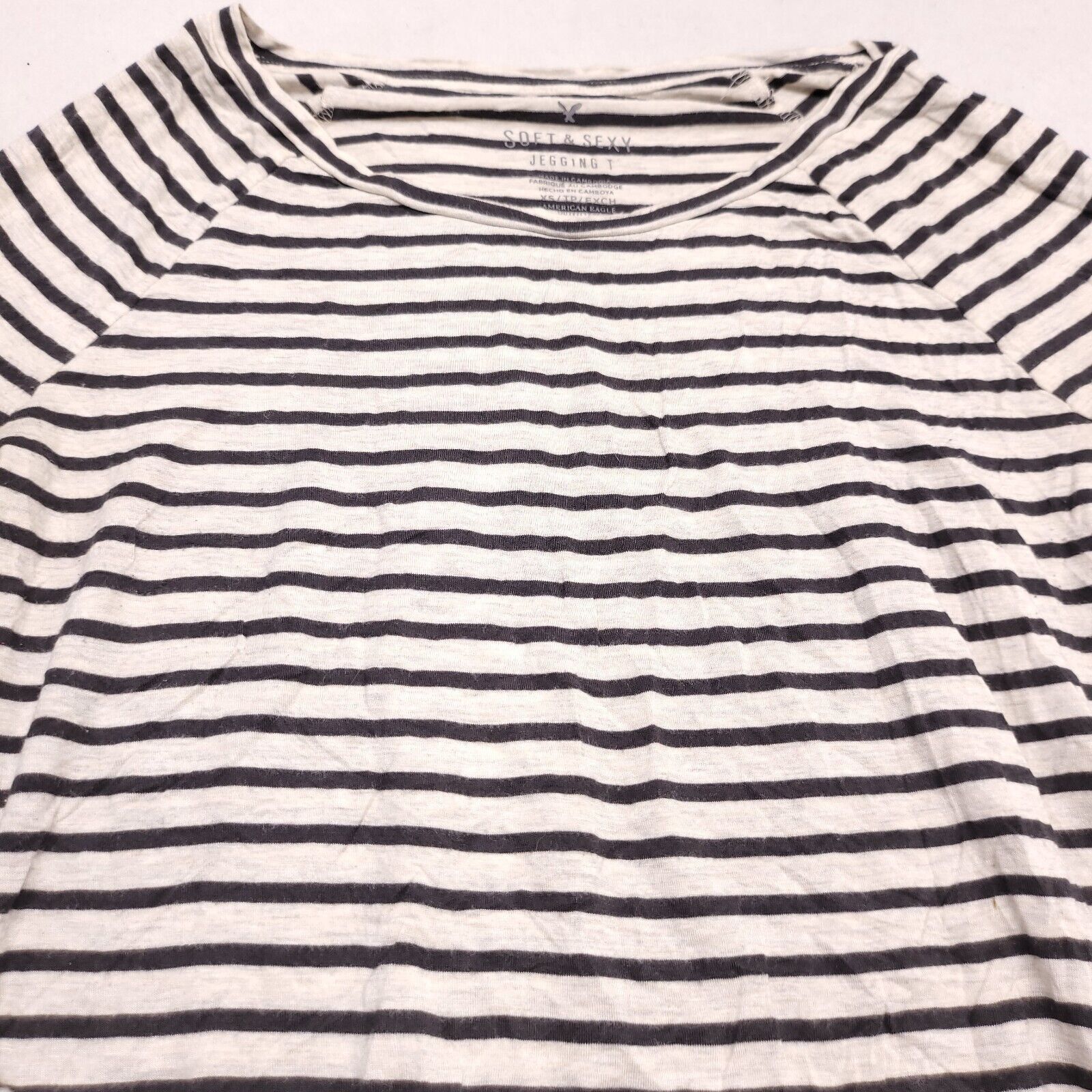 American Eagle Outfitters American Eagle Casual Pullover Shirt Womens Size XS Black Size XS / US 0-2 / IT 36-38 - 1 Thumbnail