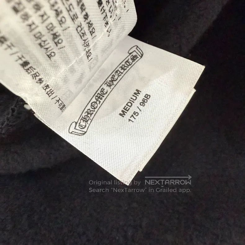 Chrome Hearts CHROME HEARTS Size M Black letter sweater Size US M / EU 48-50 / 2 - 5 Thumbnail