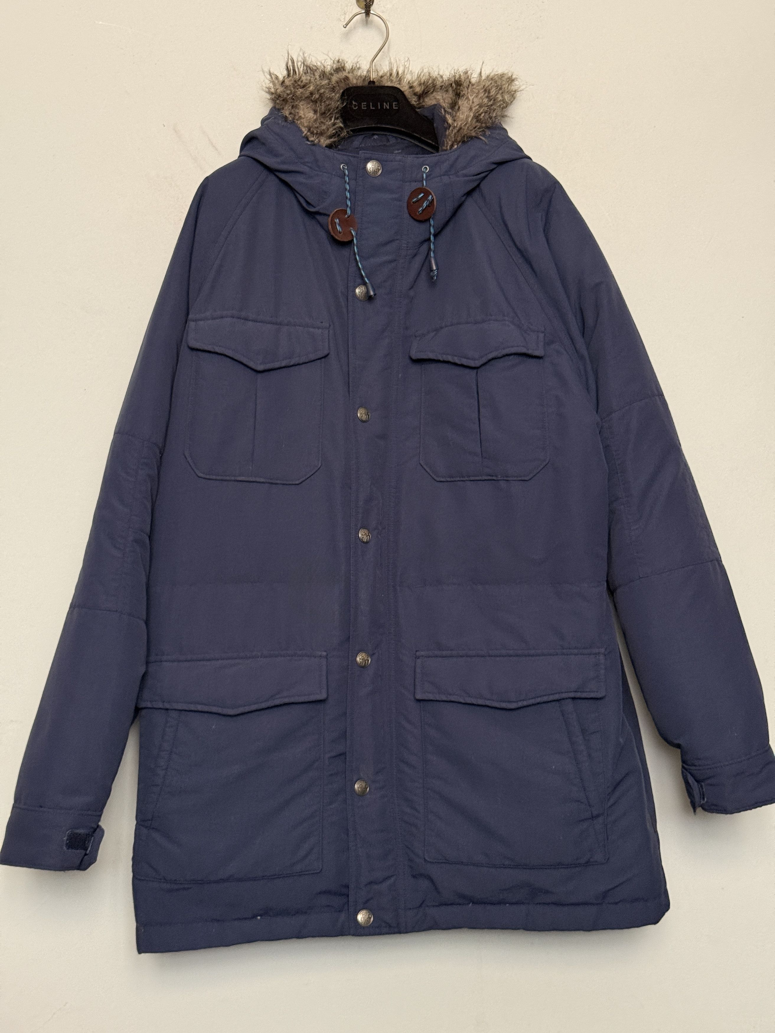 Levi's Levi’s down jacket parka puffer multipocket blue xl size Size US XL / EU 56 / 4 - 8 Thumbnail